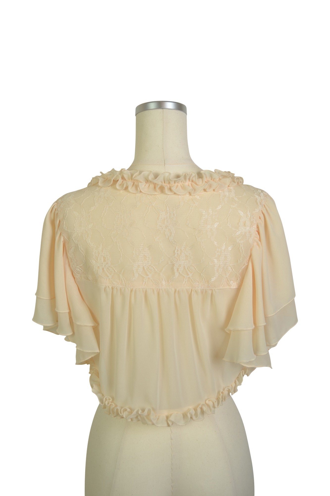 アイボリーフレアボレロ