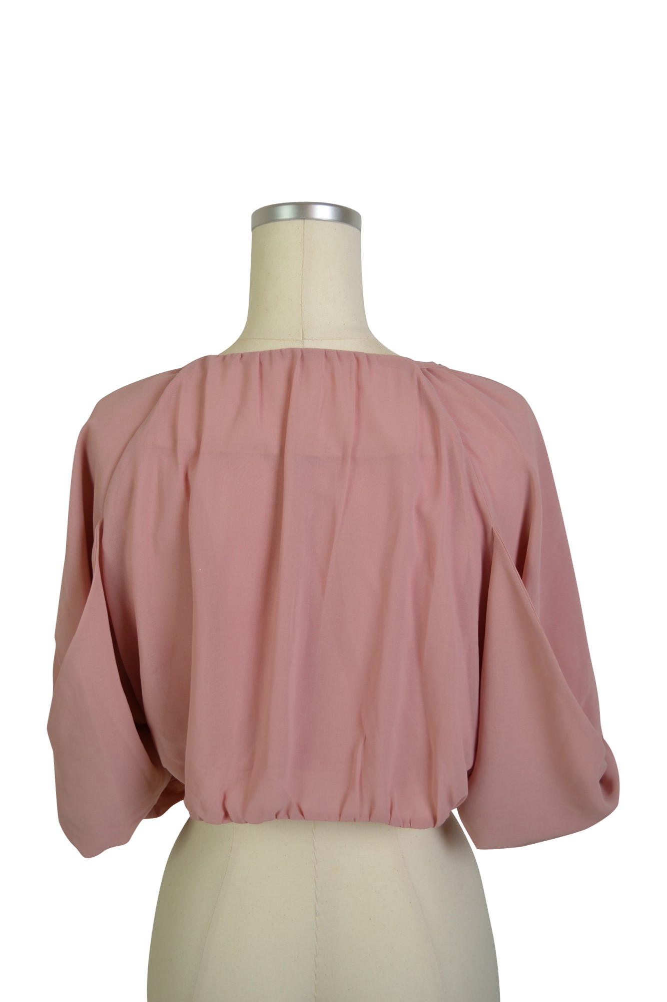 ピンクふんわりボレロ