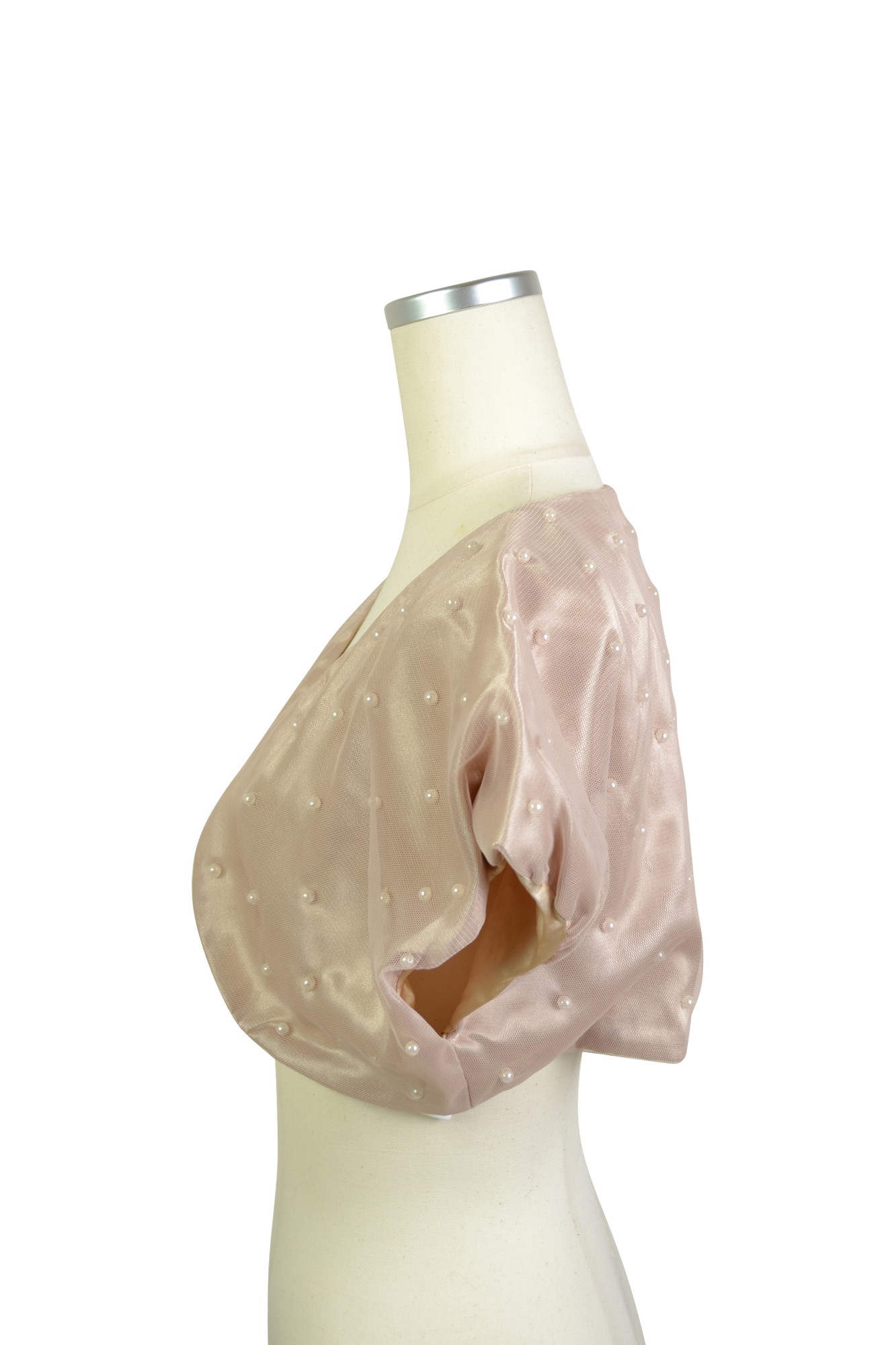 パールモチーフシャンパンボレロ