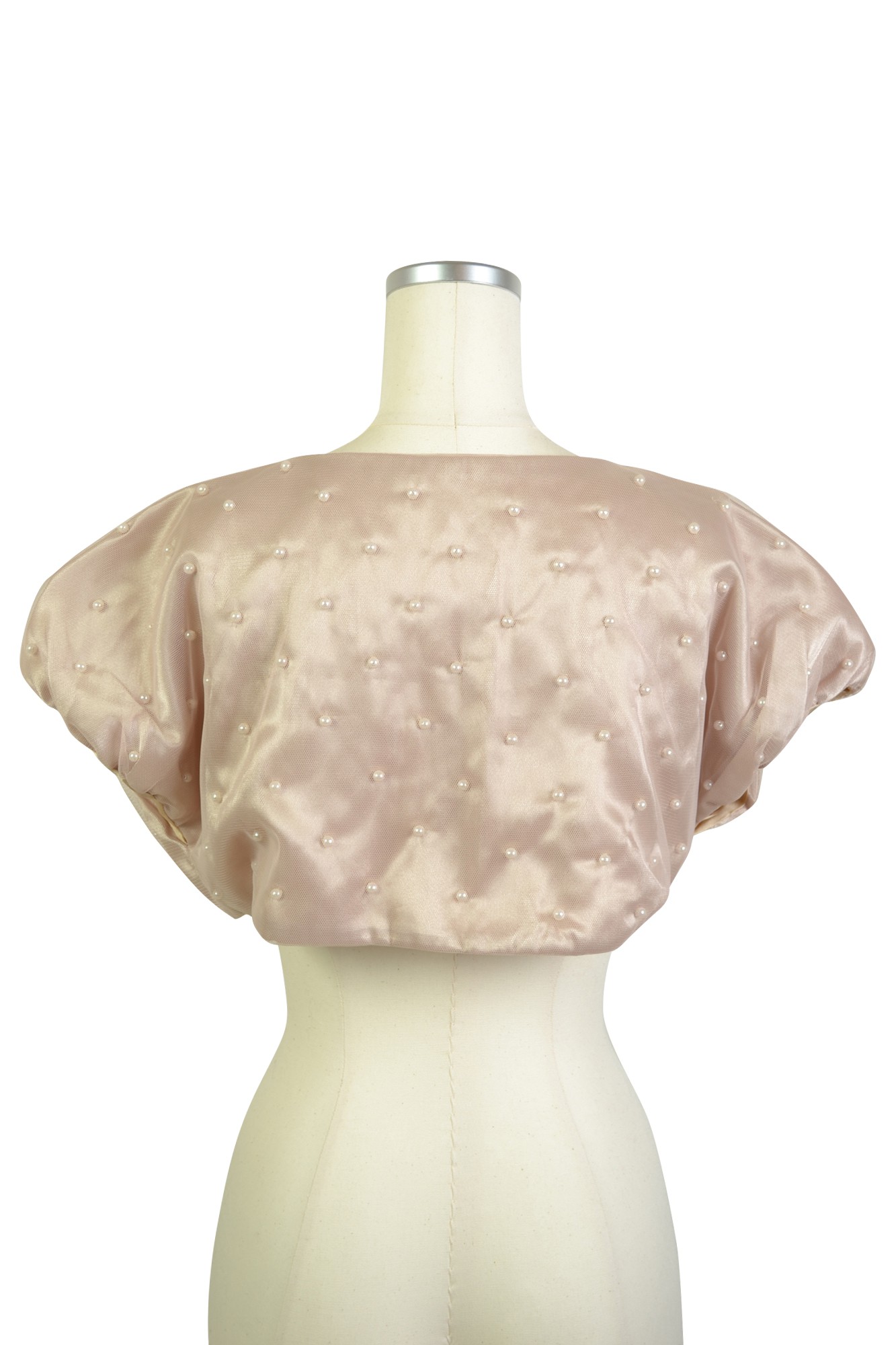 パールモチーフシャンパンボレロ