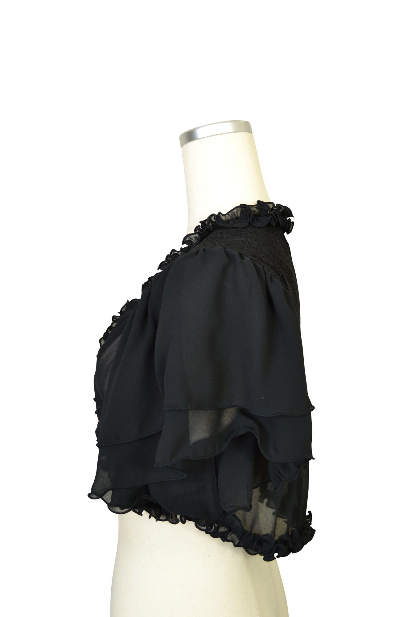 ブラックフレアボレロ