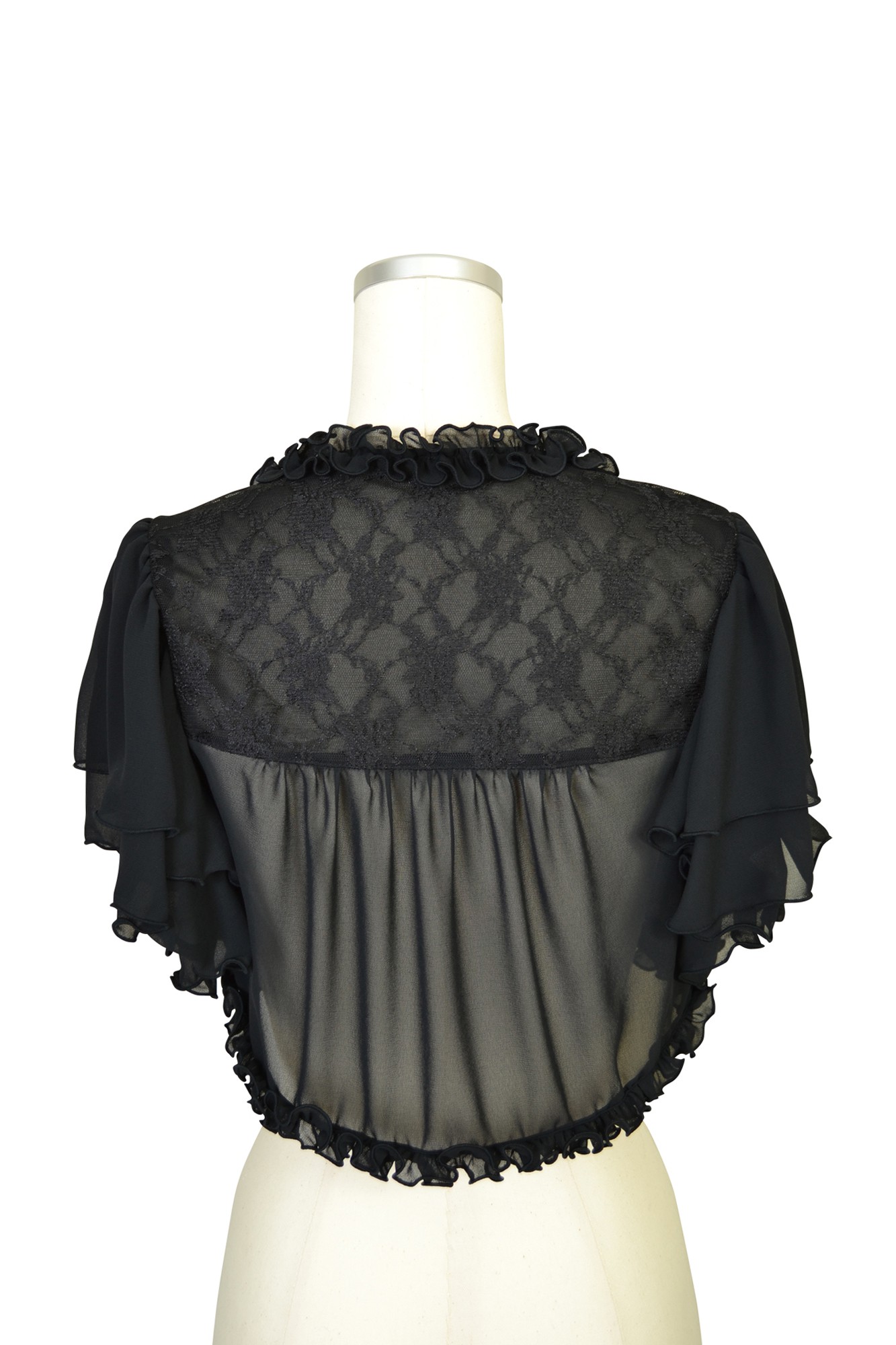 ブラックフレアボレロ