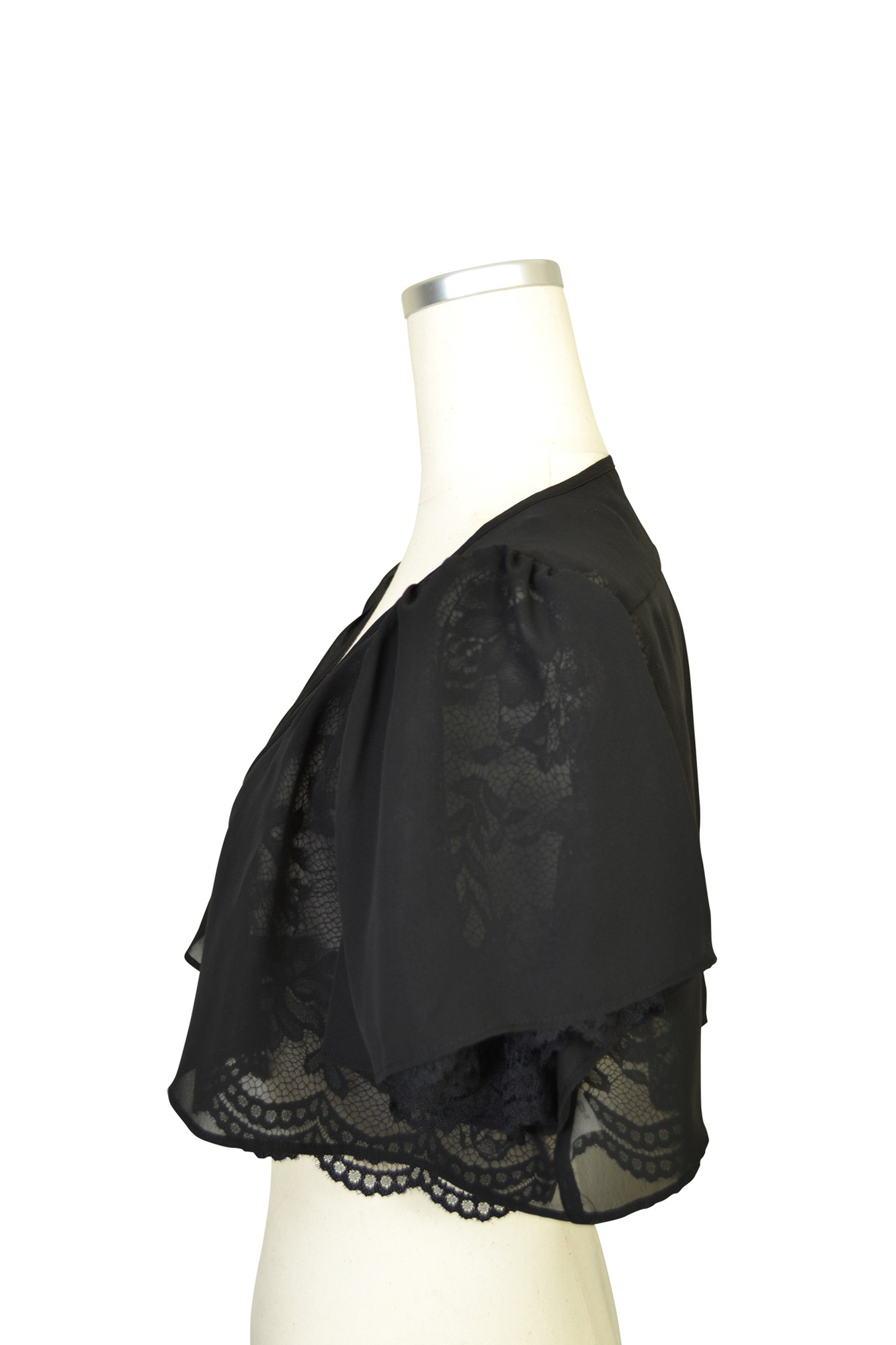 フェミニンレースブラックボレロ