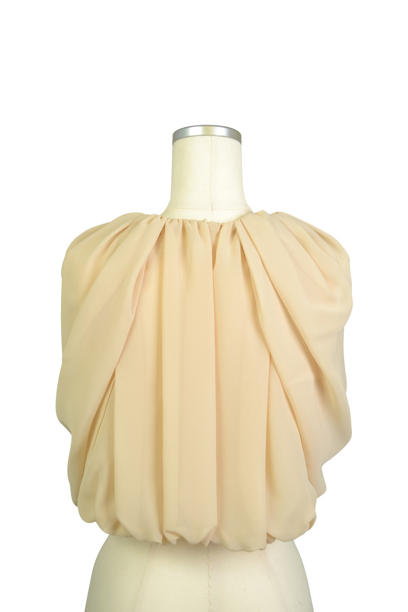 ふんわりベージュボレロ