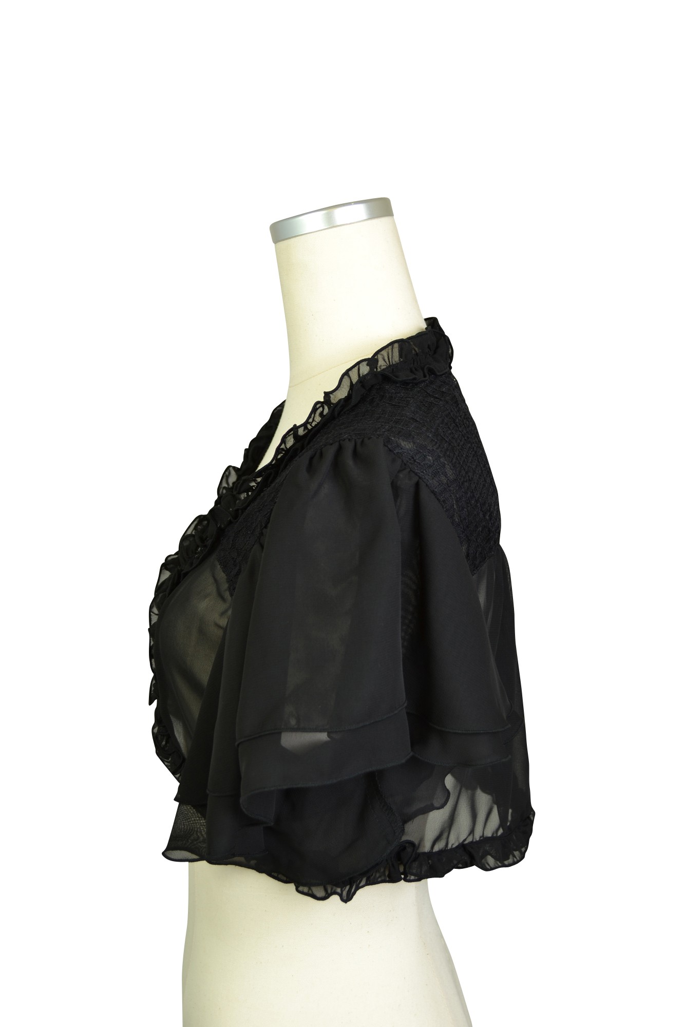 フレアブラックボレロ