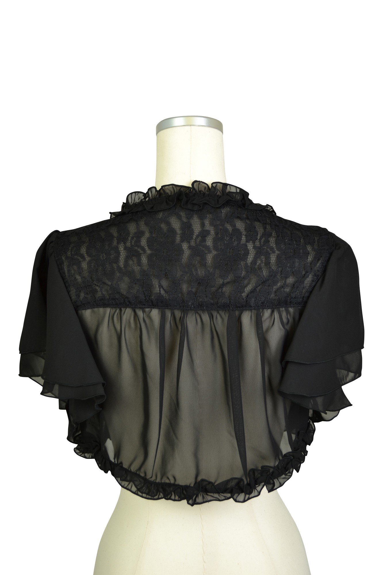 フレアブラックボレロ