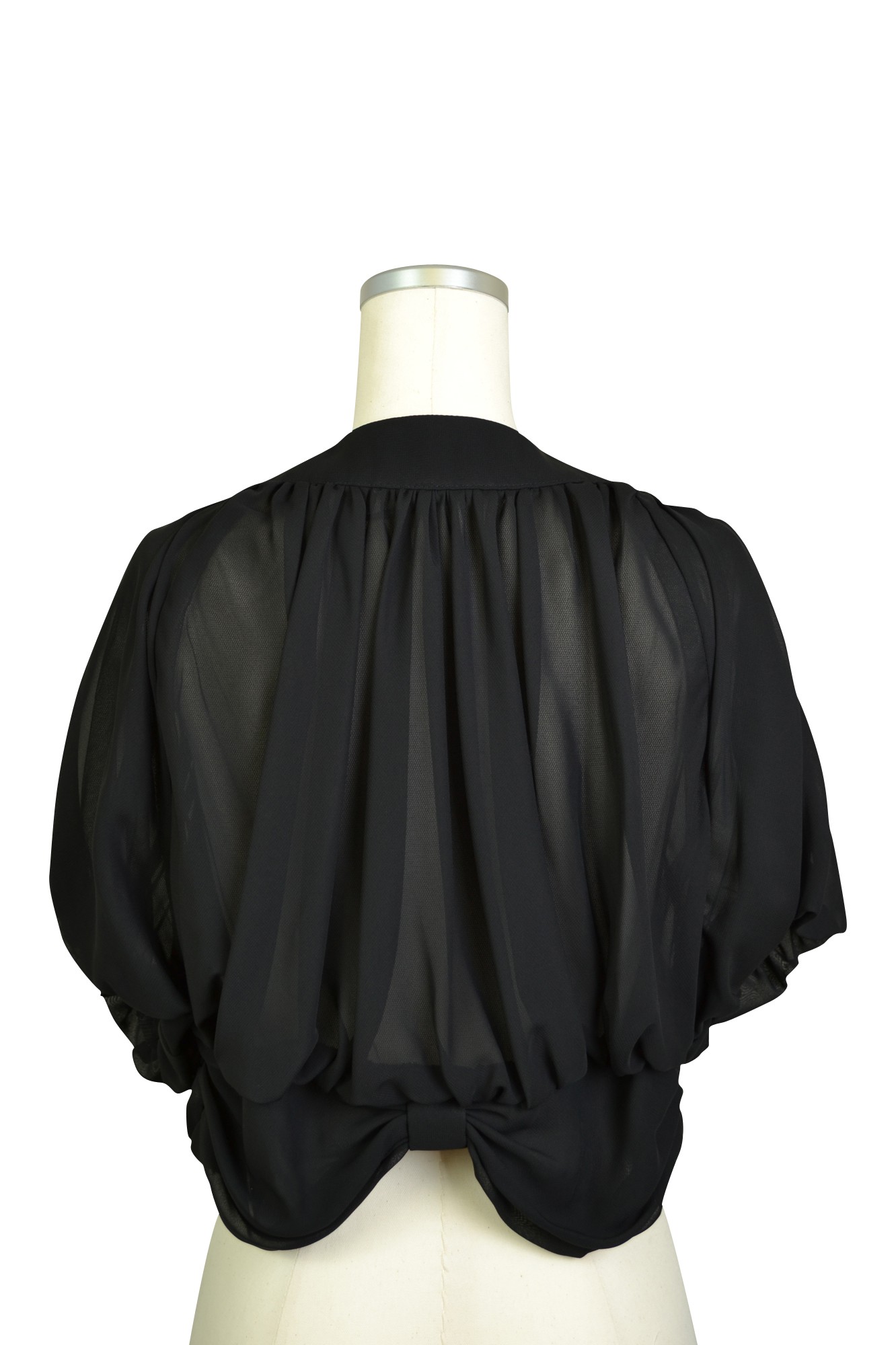 ブラックふんわりローズボレロ