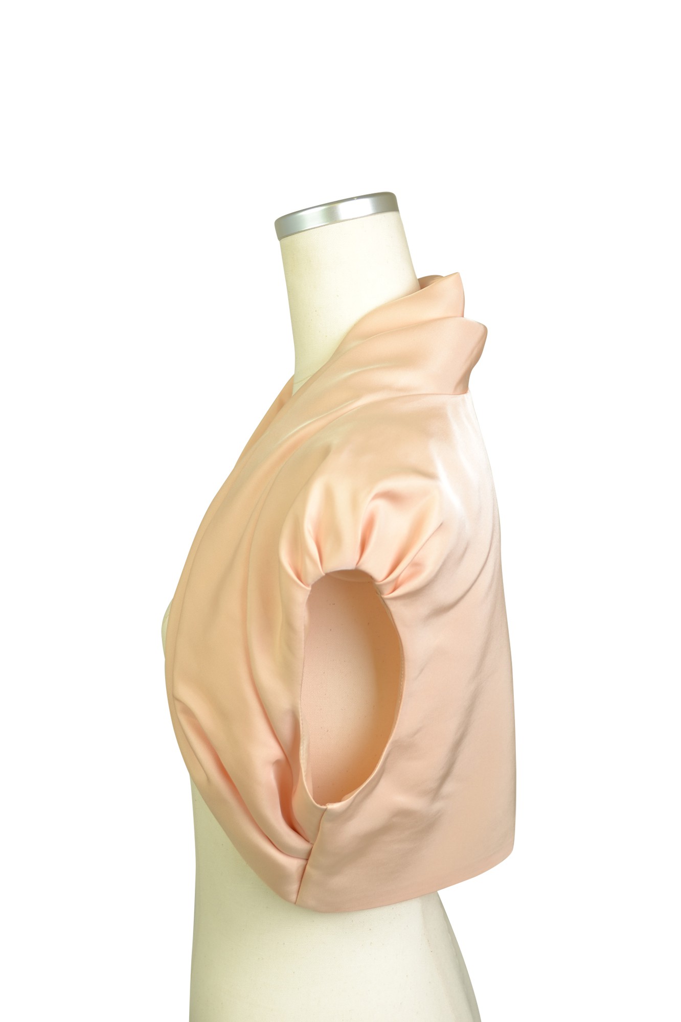 ピンクミニ袖ボレロ