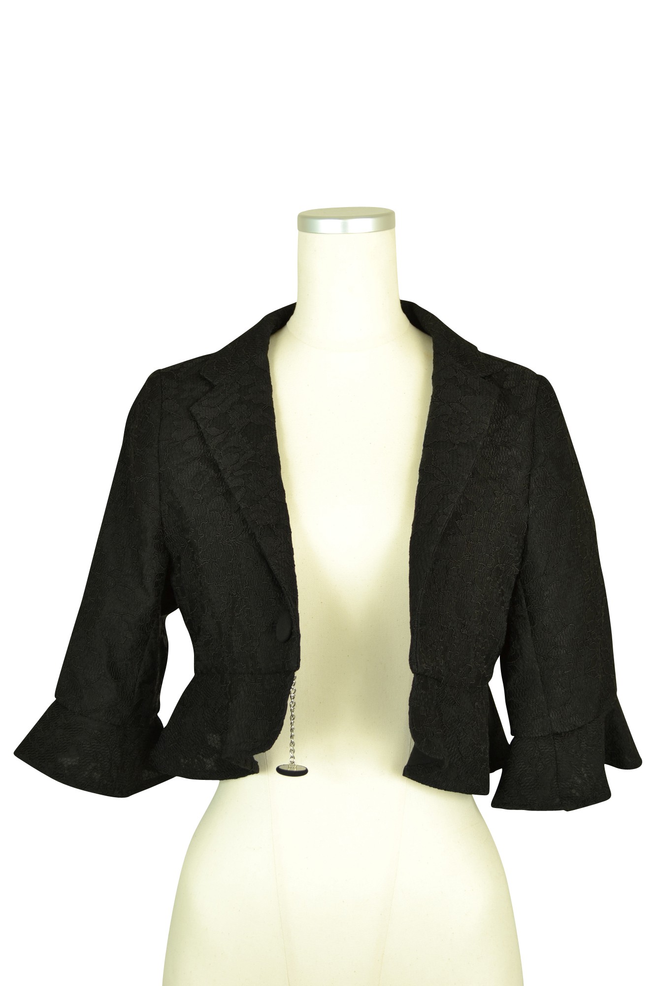 ブラックレースジャケット