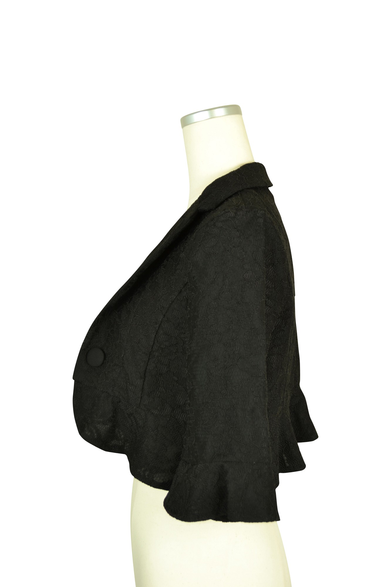 ブラックレースジャケット