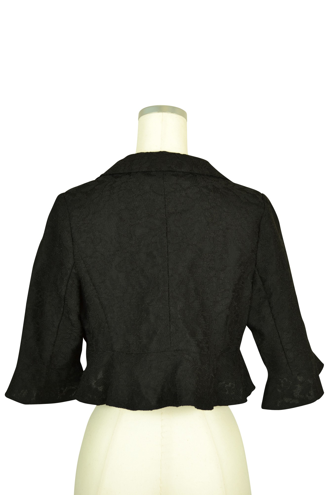 ブラックレースジャケット