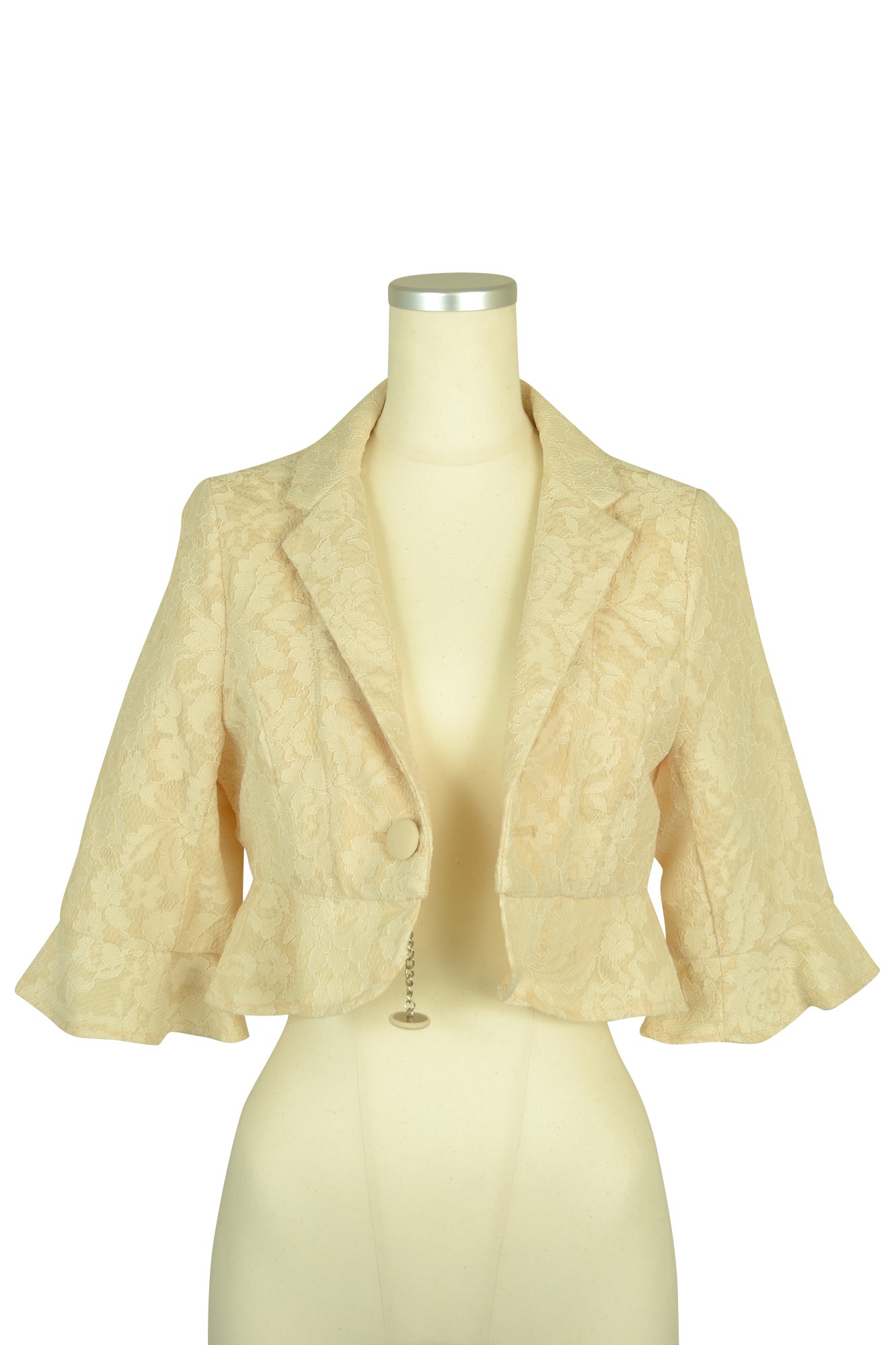 アイボリーレースジャケット