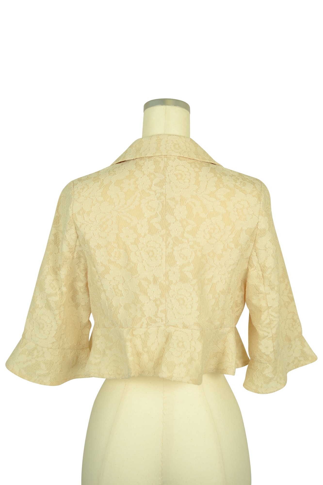 アイボリーレースジャケット