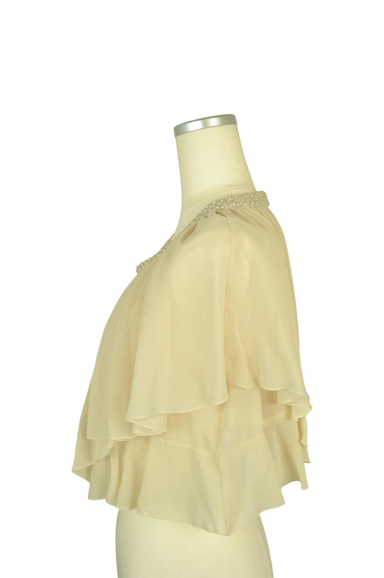 アイボリーフレアビジュボレロ