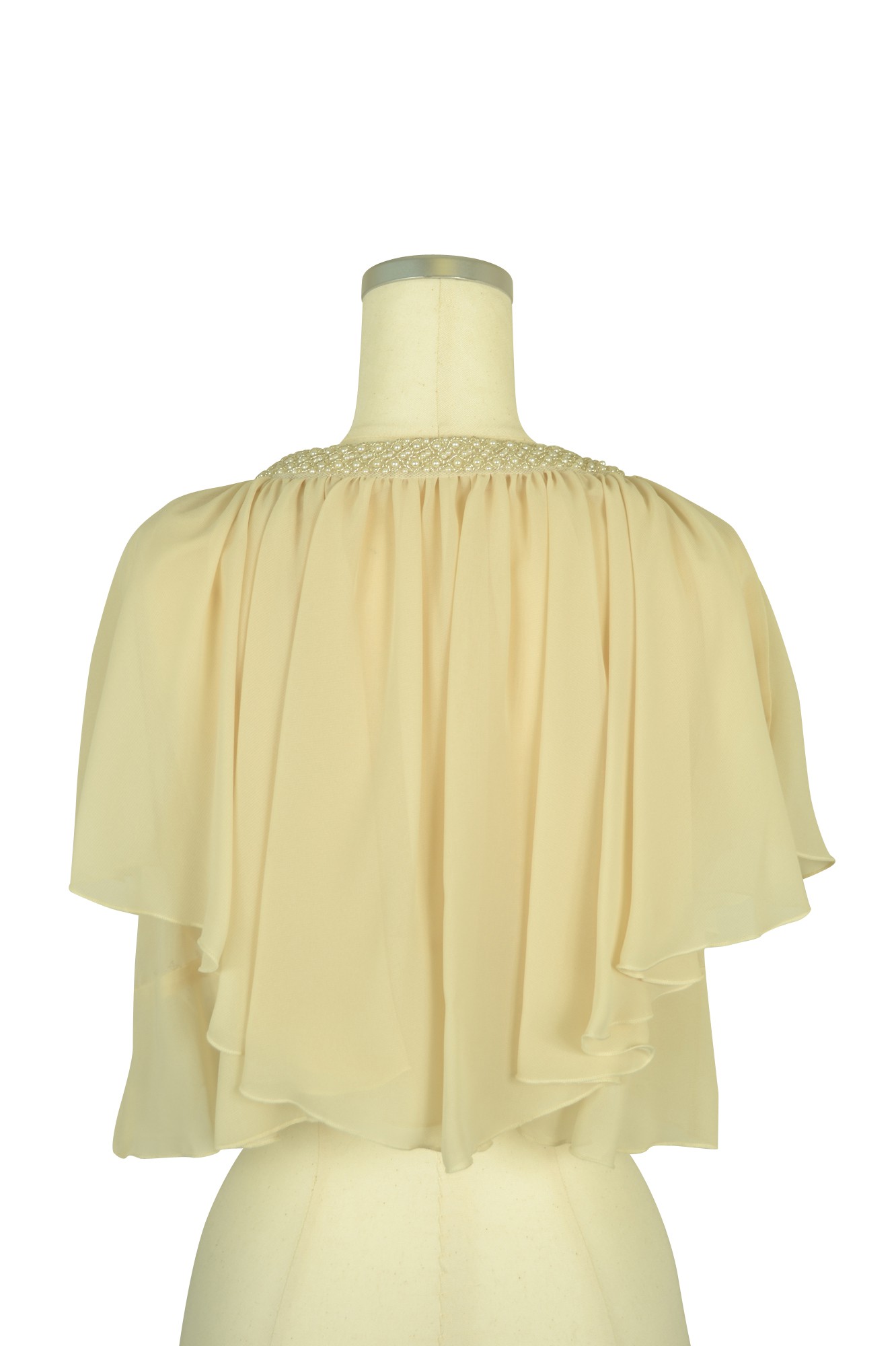 アイボリーフレアビジュボレロ