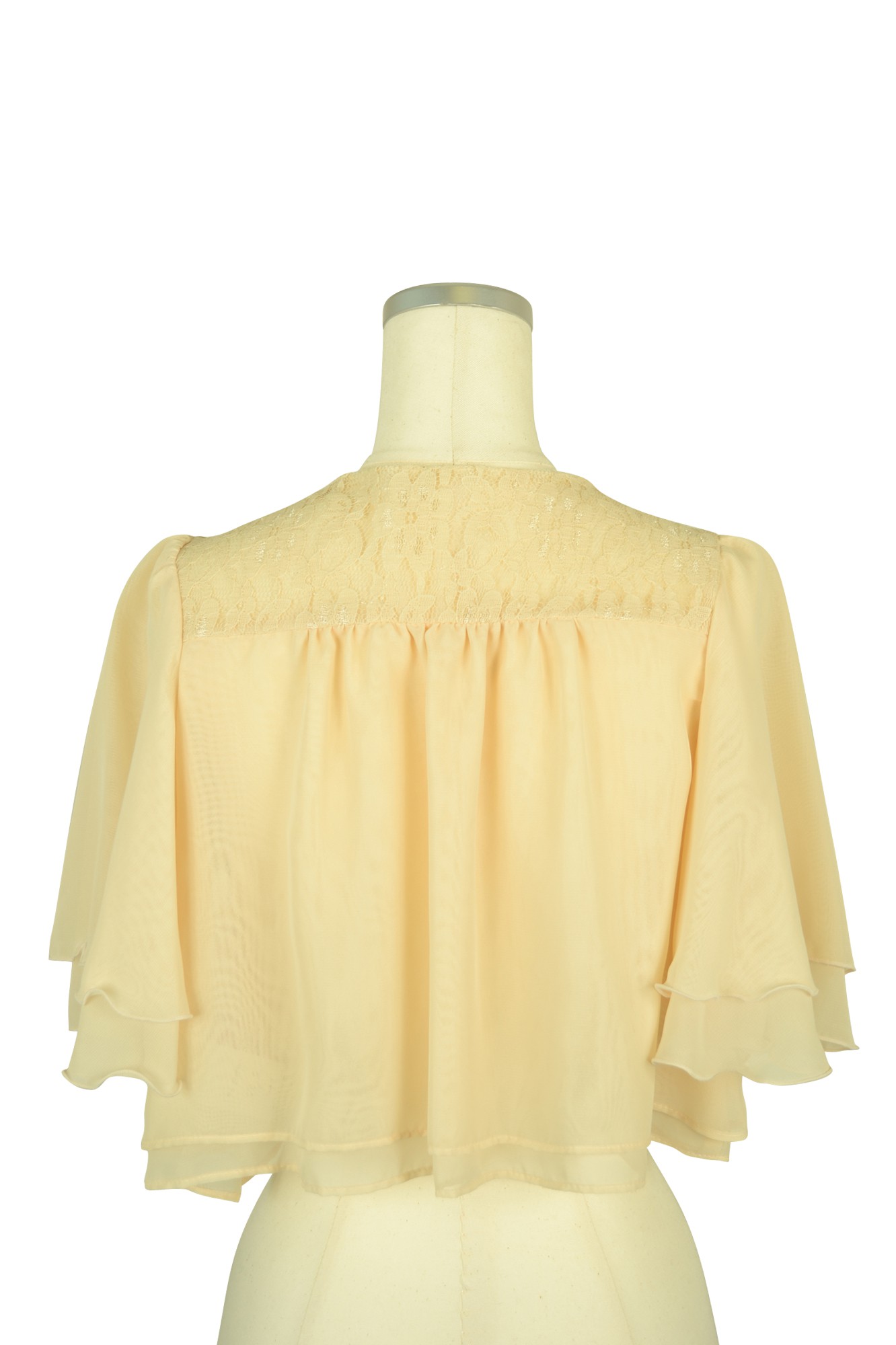 シンプルジャレロ風アイボリーボレロ