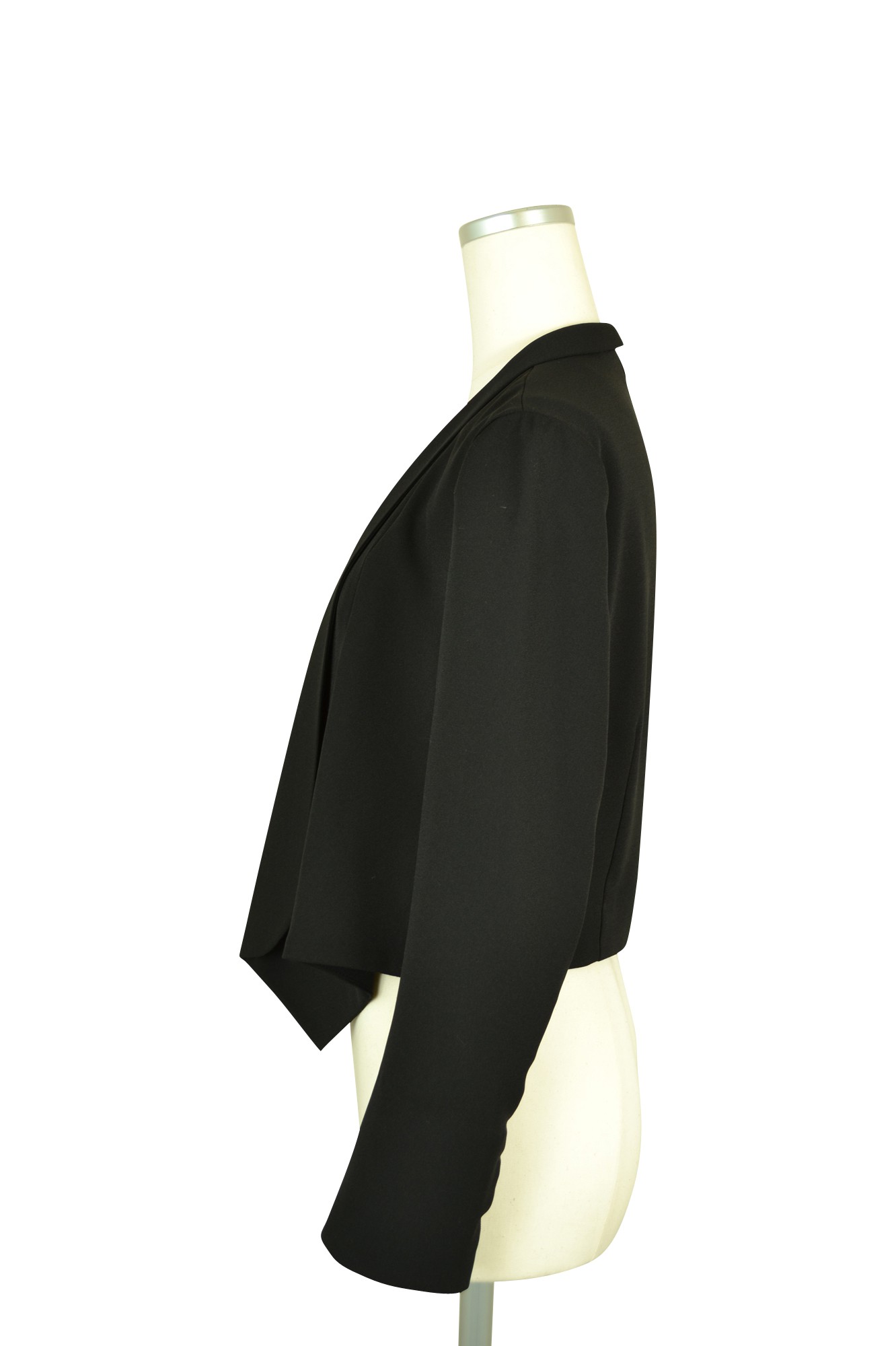 着流しボレロジャケットブラック