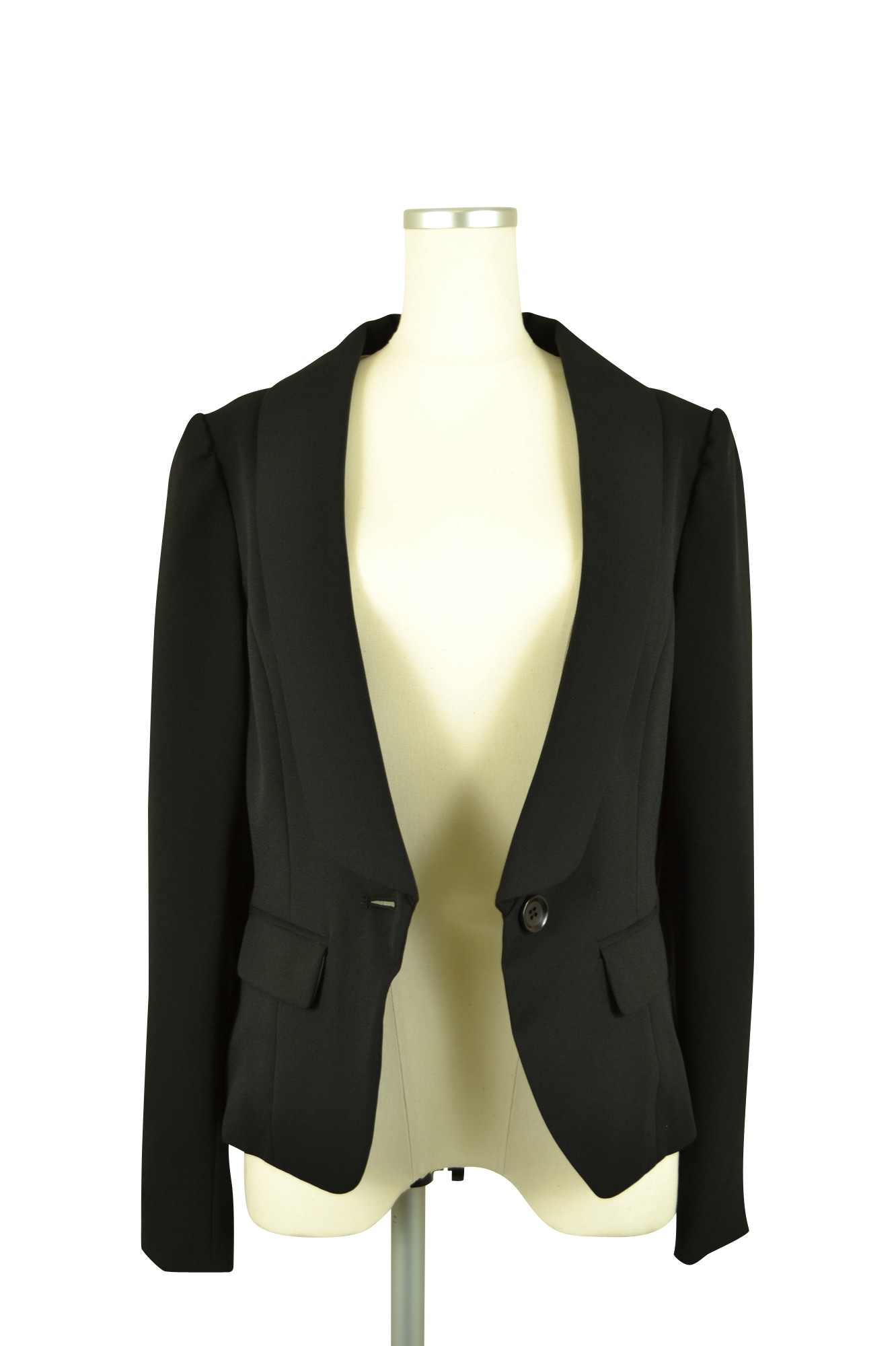 長袖ブラックジャケット