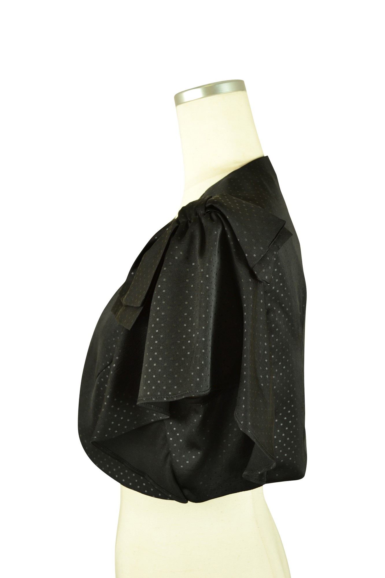 ドットリボンブラックボレロ