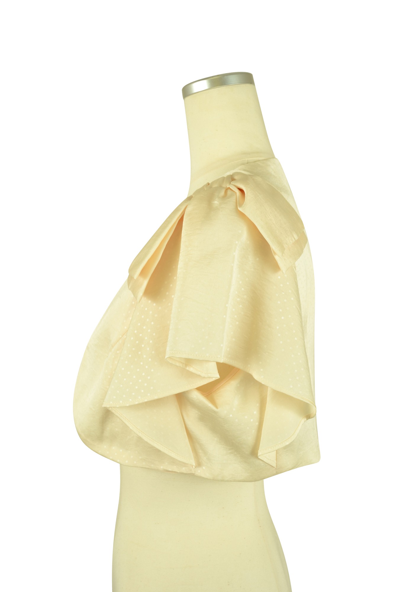 ドットリボンアイボリーボレロ