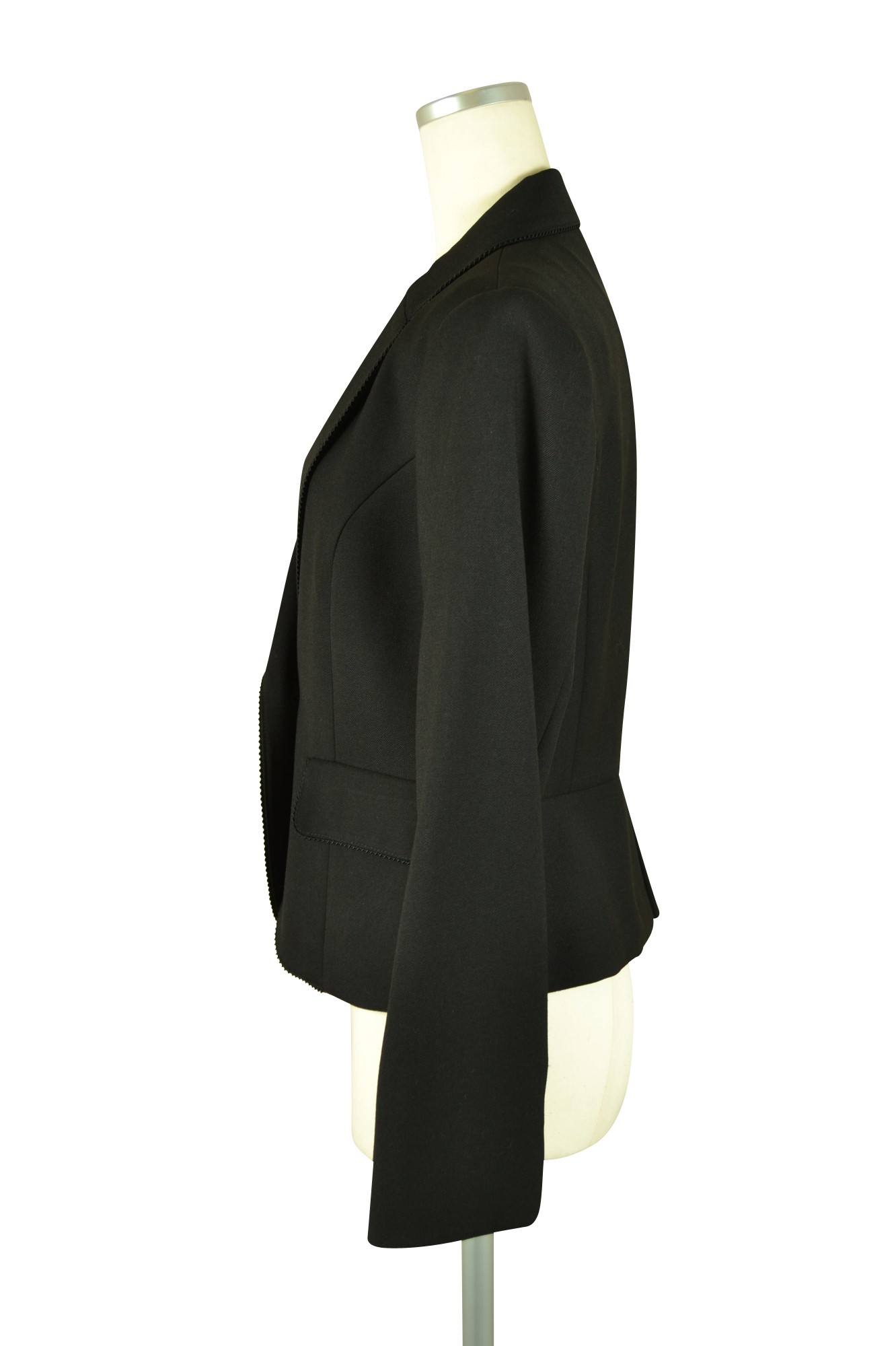 ブラックテーラー長袖ジャケット