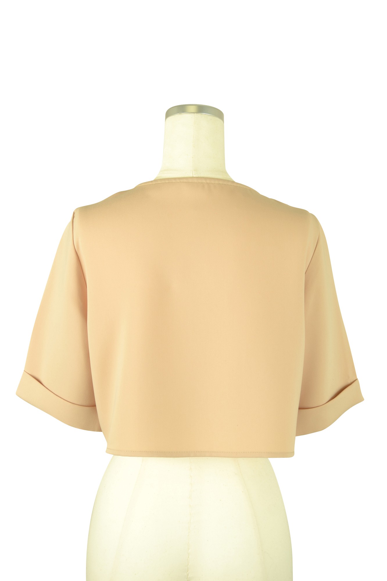 こなれナチュラルベージュボレロ