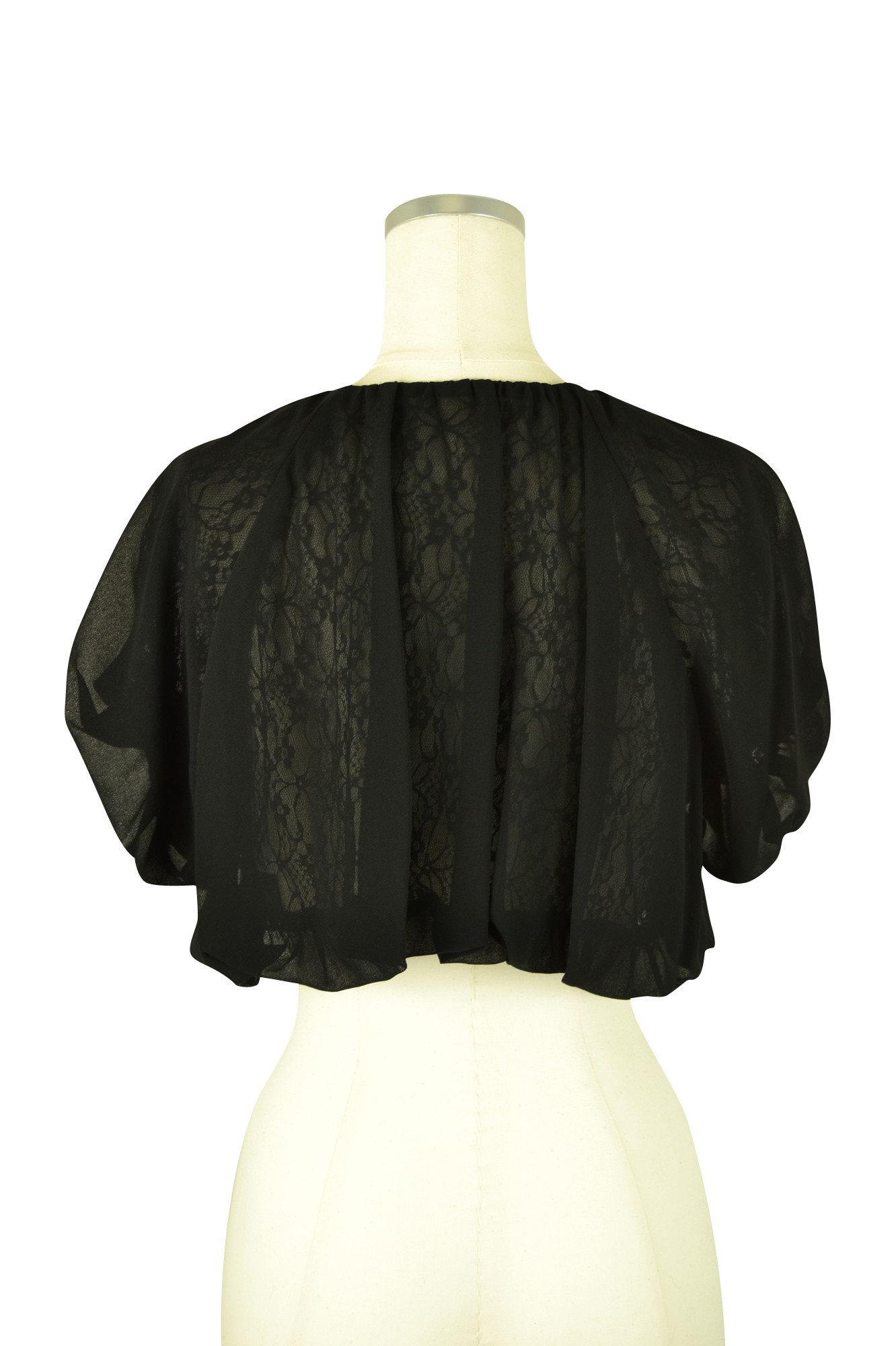 ふんわりビジュブラックボレロ