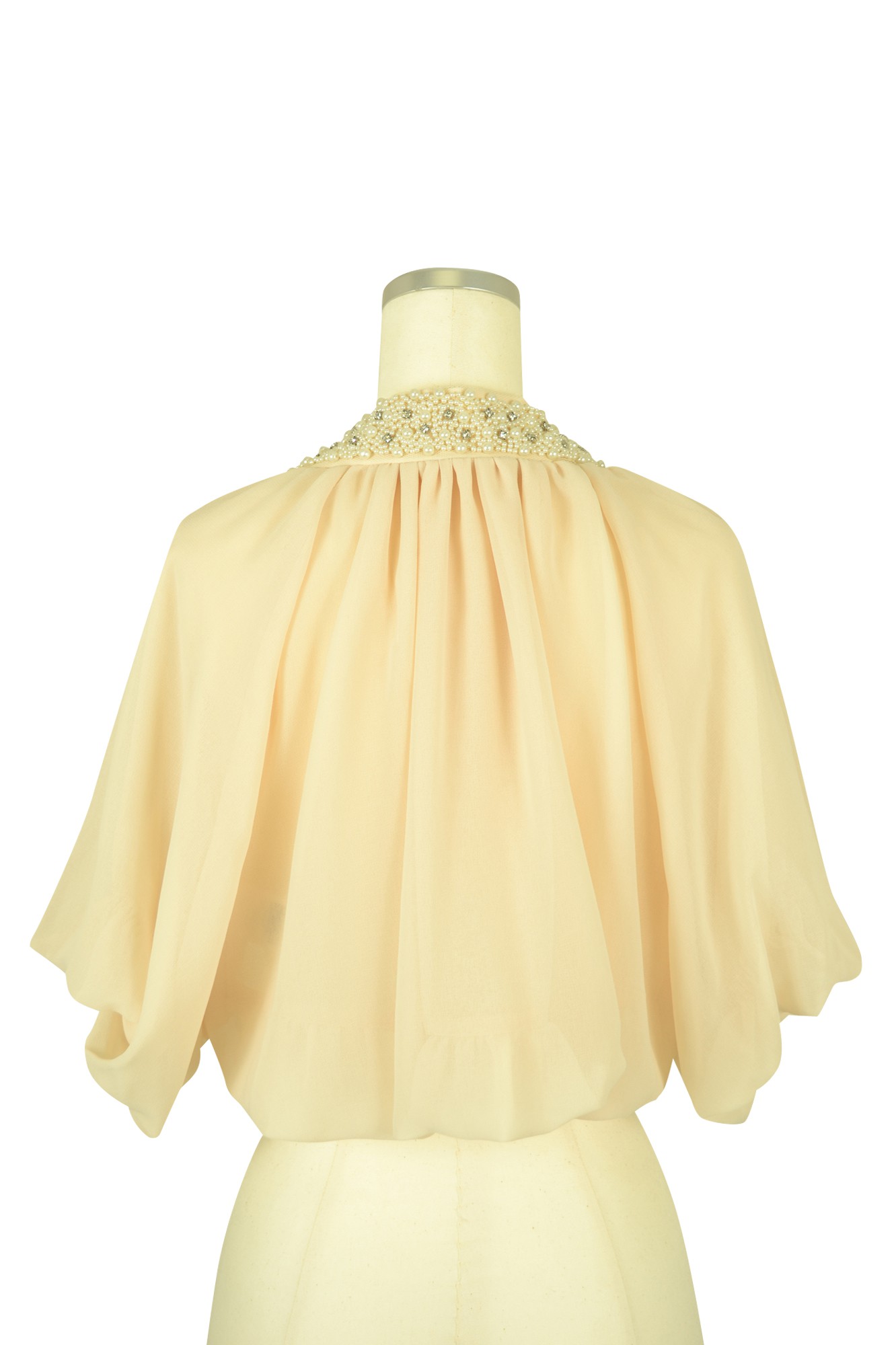 パールビジュアイボリーボレロ