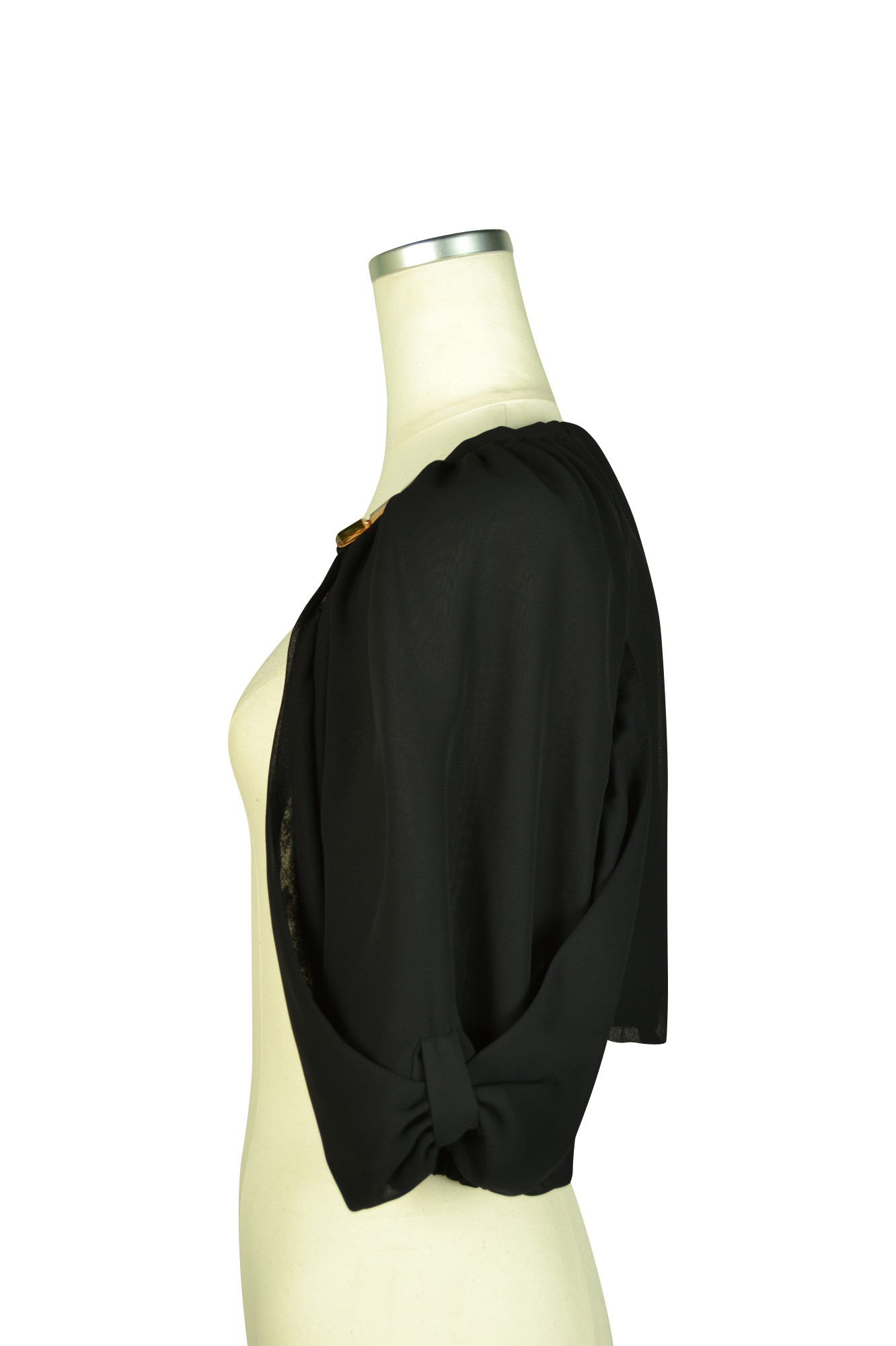 ジュエリーストーンブラックボレロ