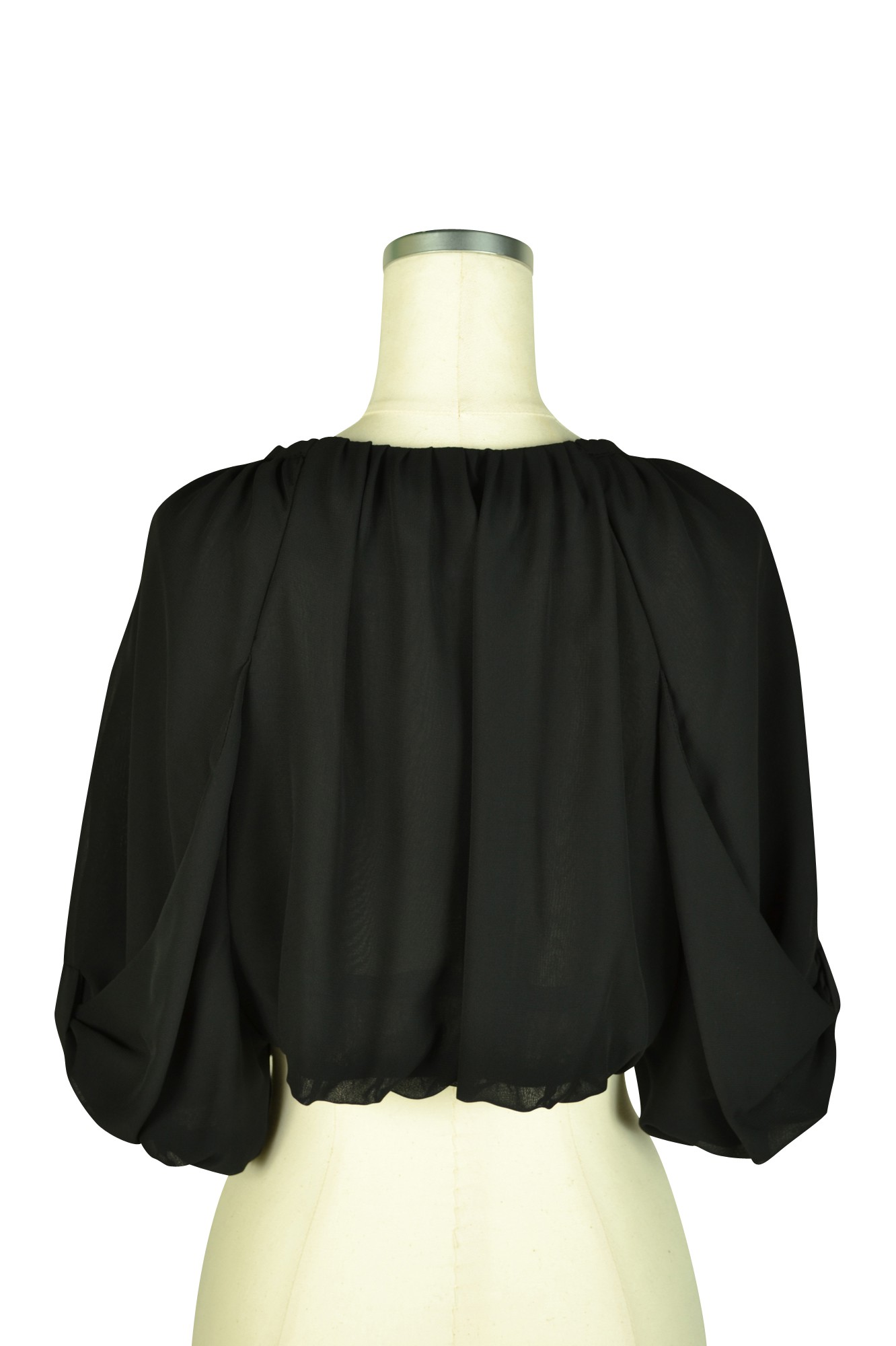 ジュエリーストーンブラックボレロ