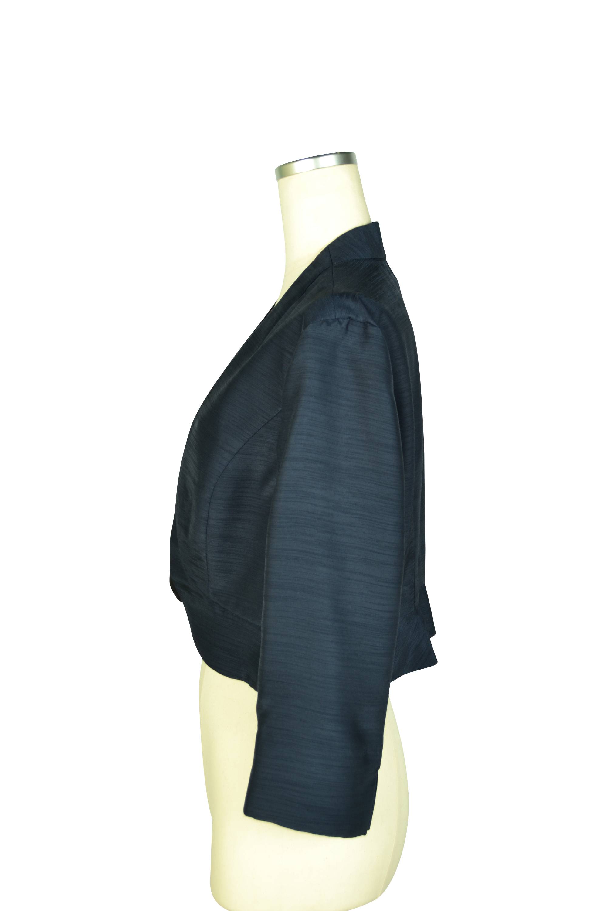 エレガントシャンタンネイビージャケット