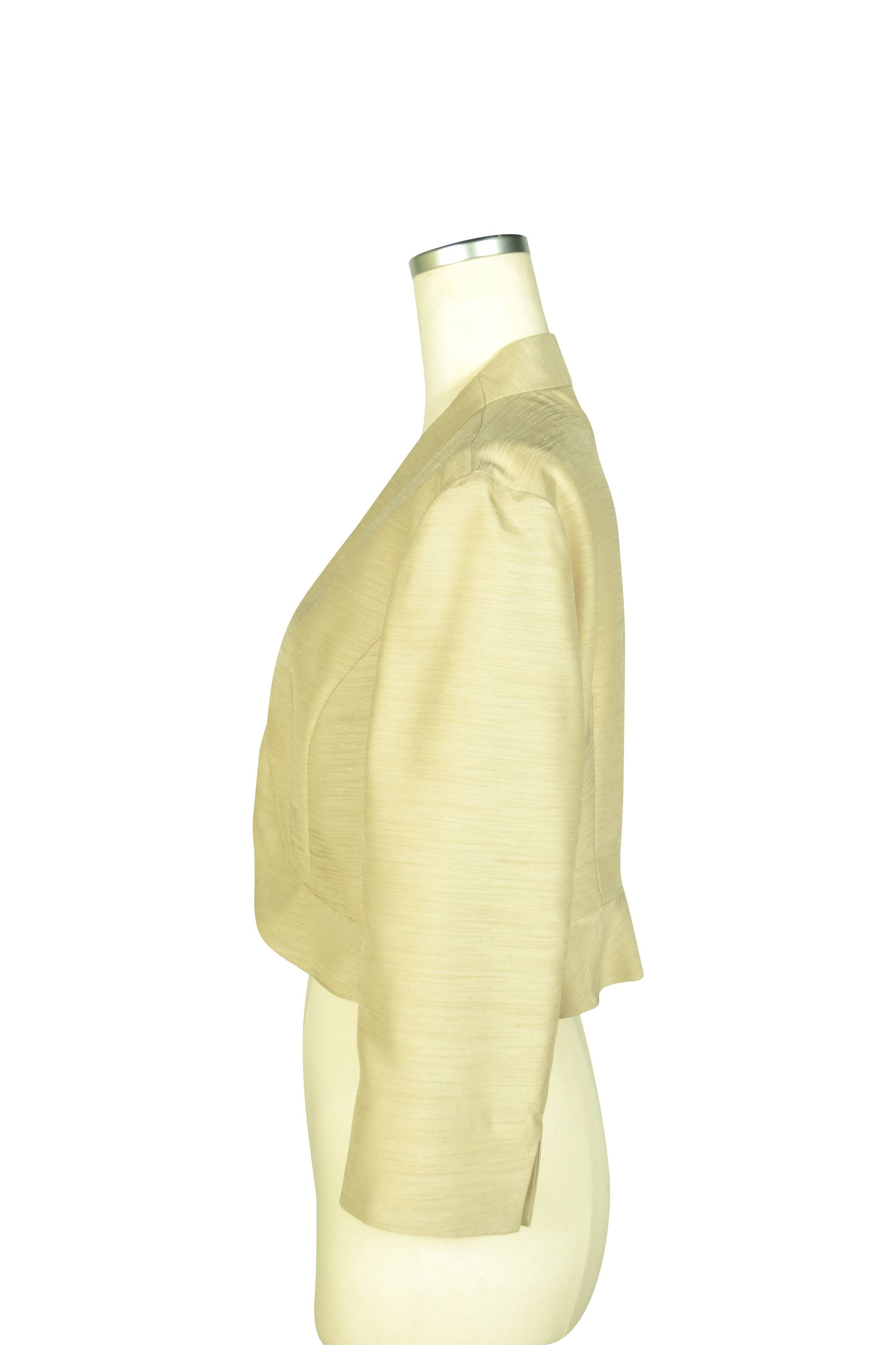 エレガントシャンタンシャンパンジャケット