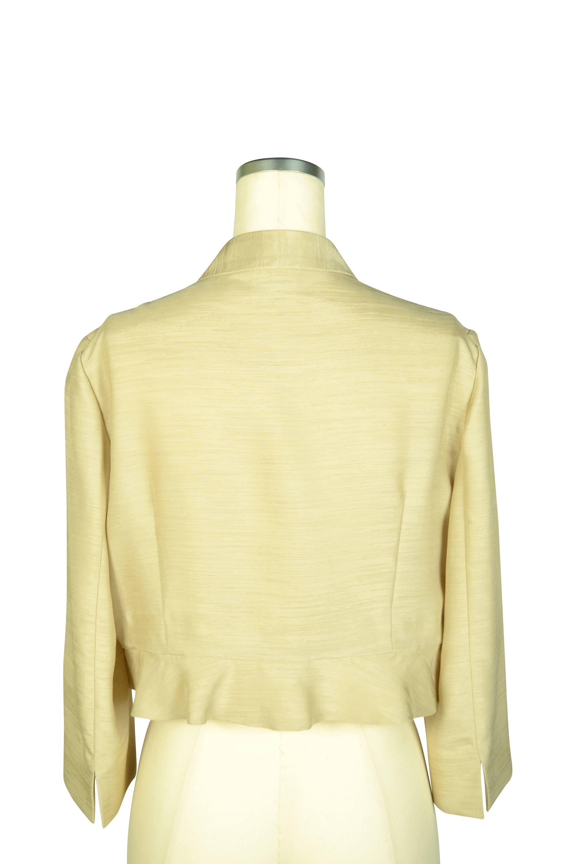 エレガントシャンタンシャンパンジャケット