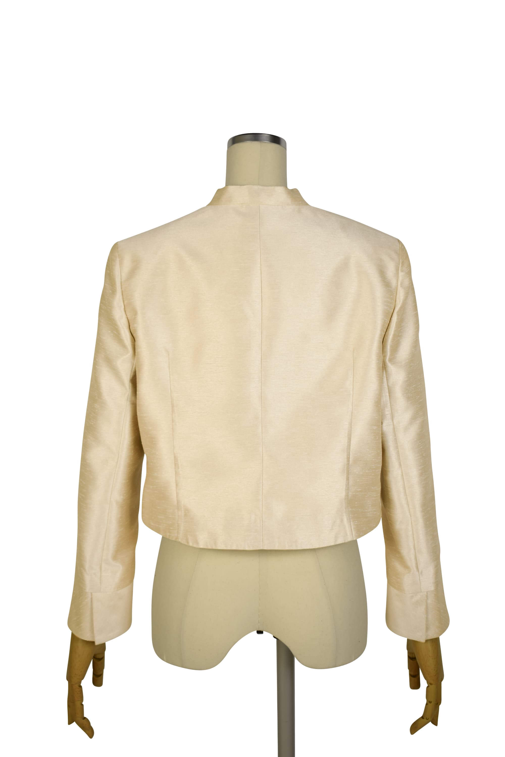 長袖シャンタンシャンパンジャケット