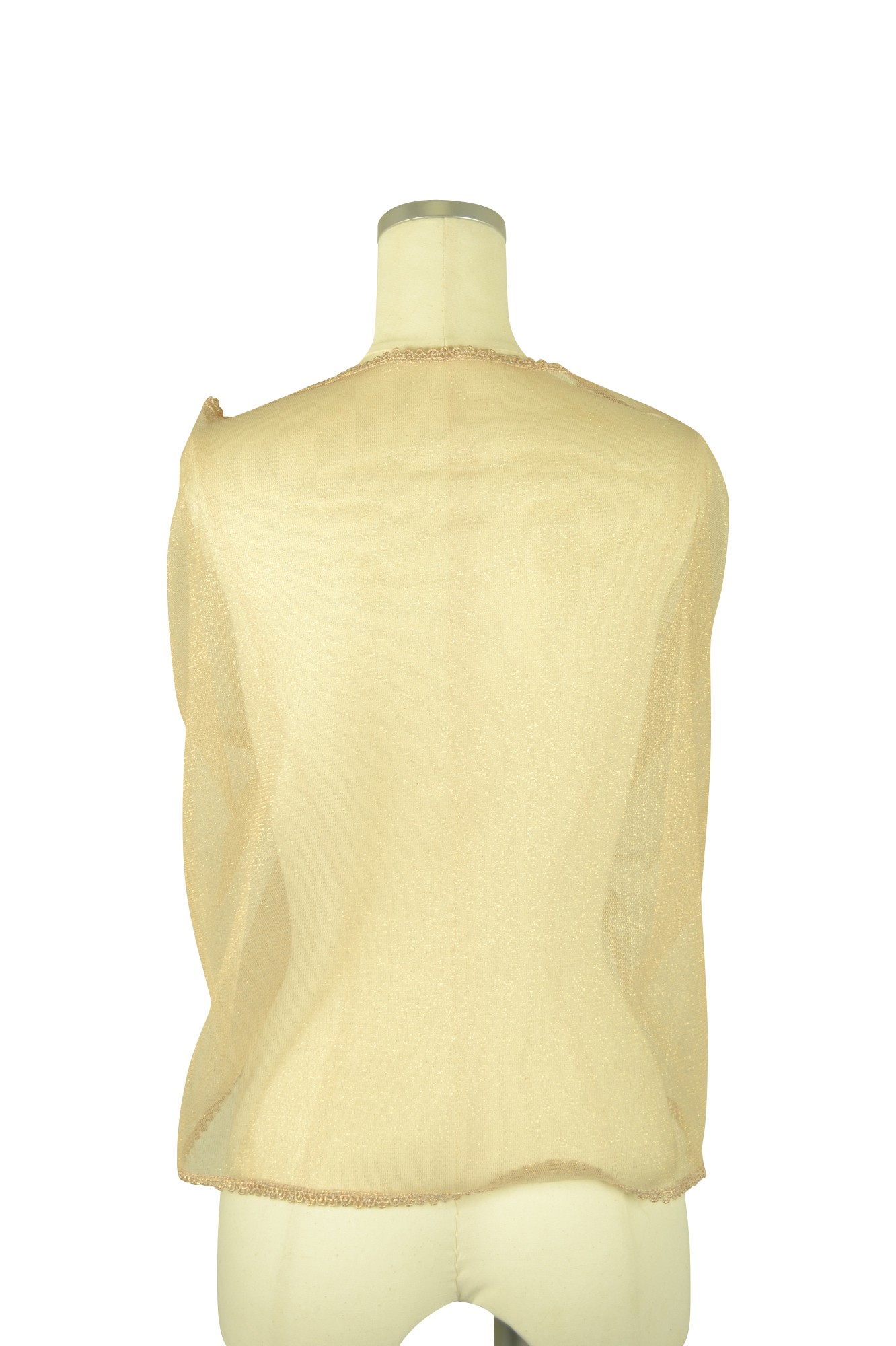 ゴールドラメスヌード