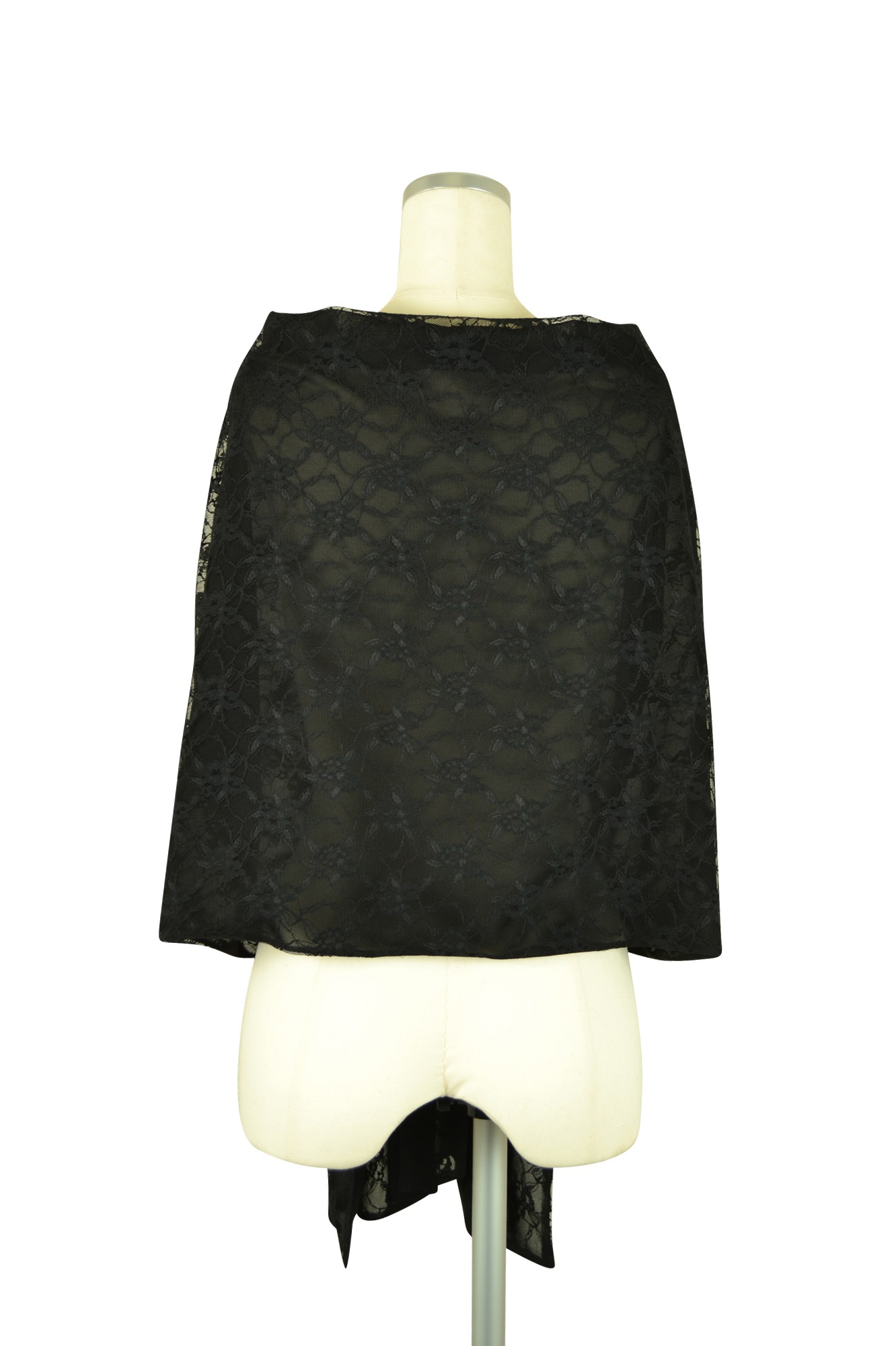 華やかブラックショール