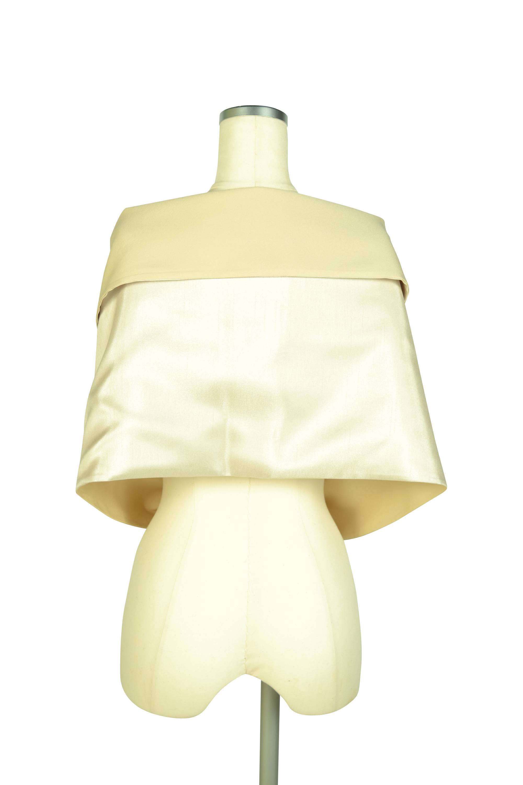 2Way異素材シャンパンショール