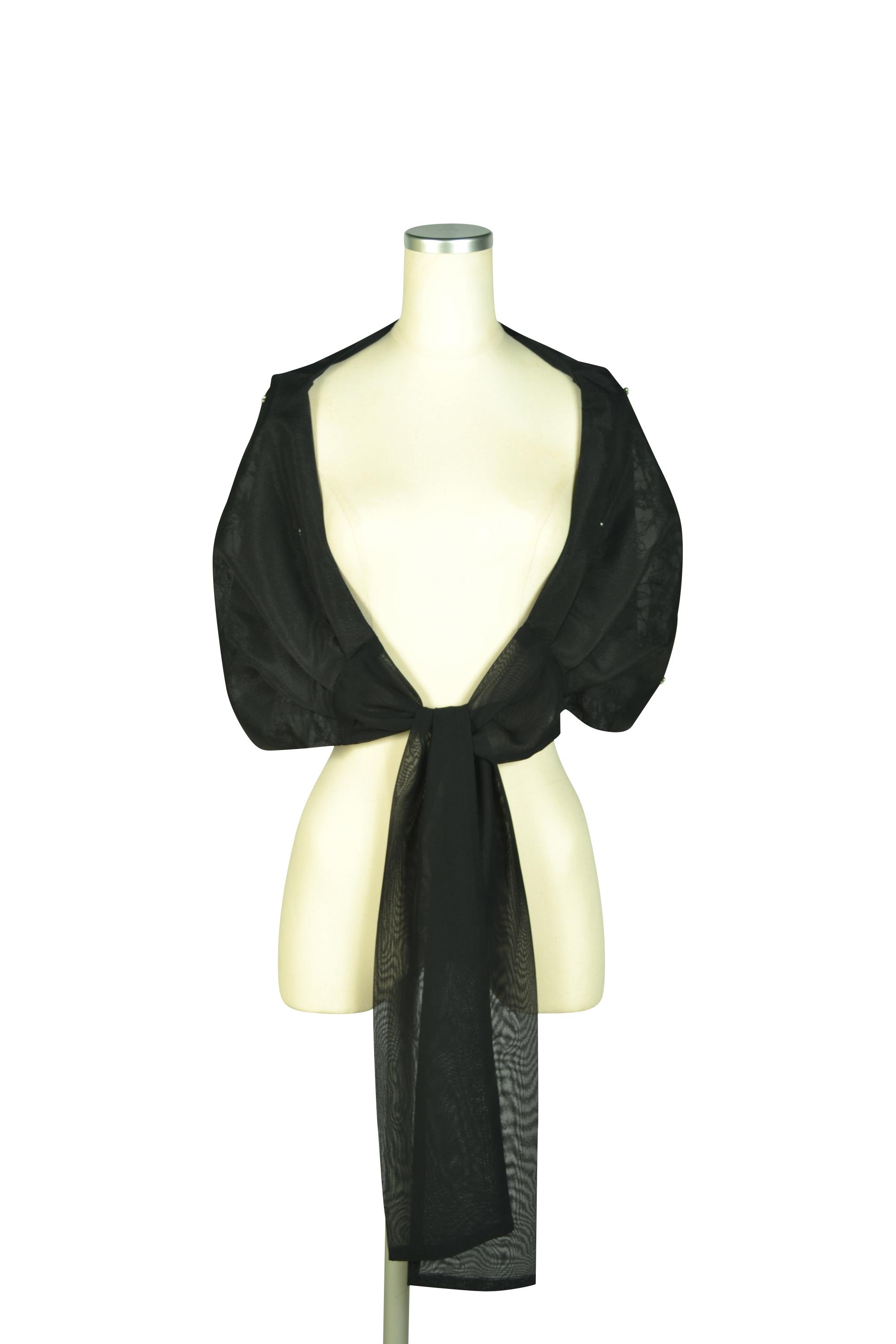 ボレロスタイルパールブラックショール