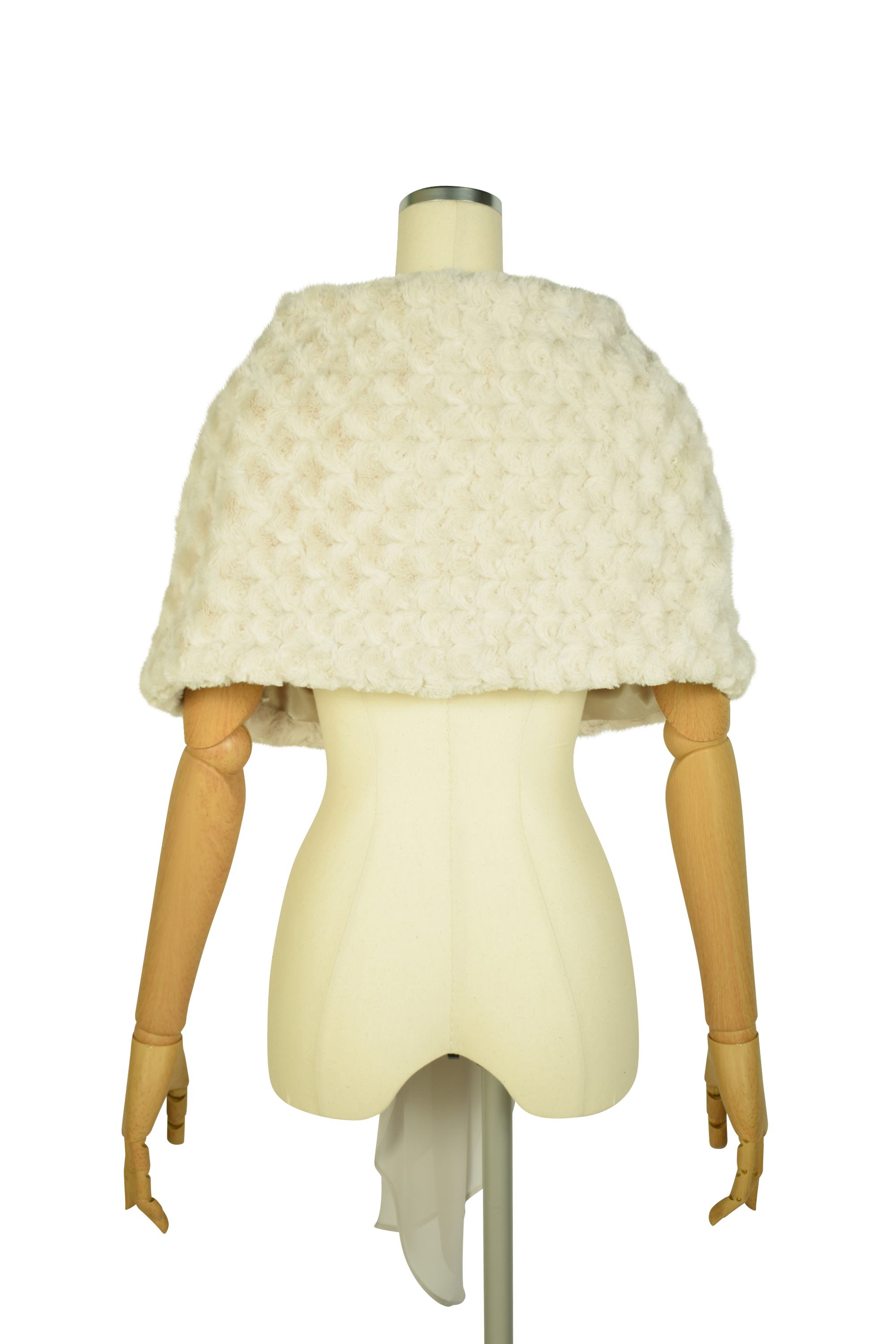 エコファーアッシュアイボリーショール