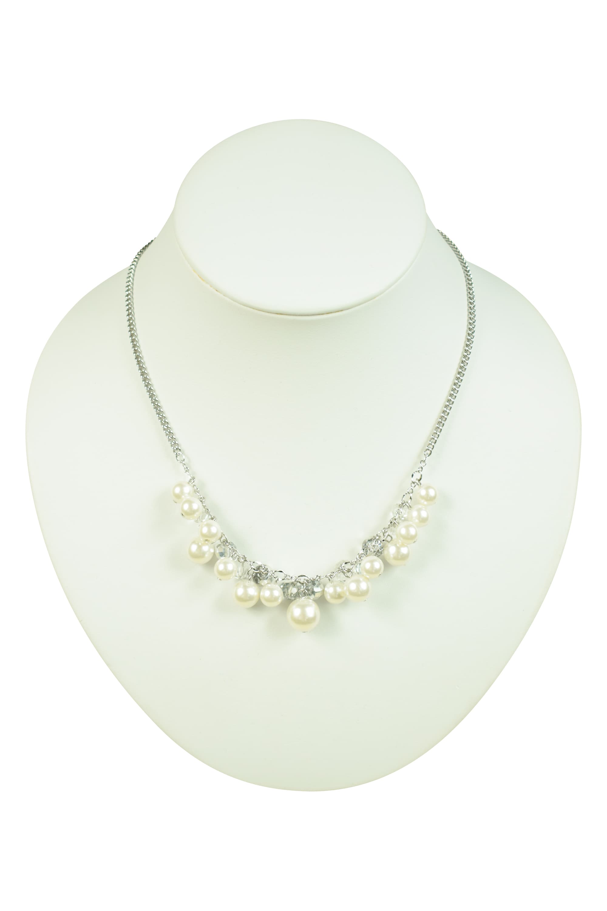 一連ミラーボール&パールネックレス