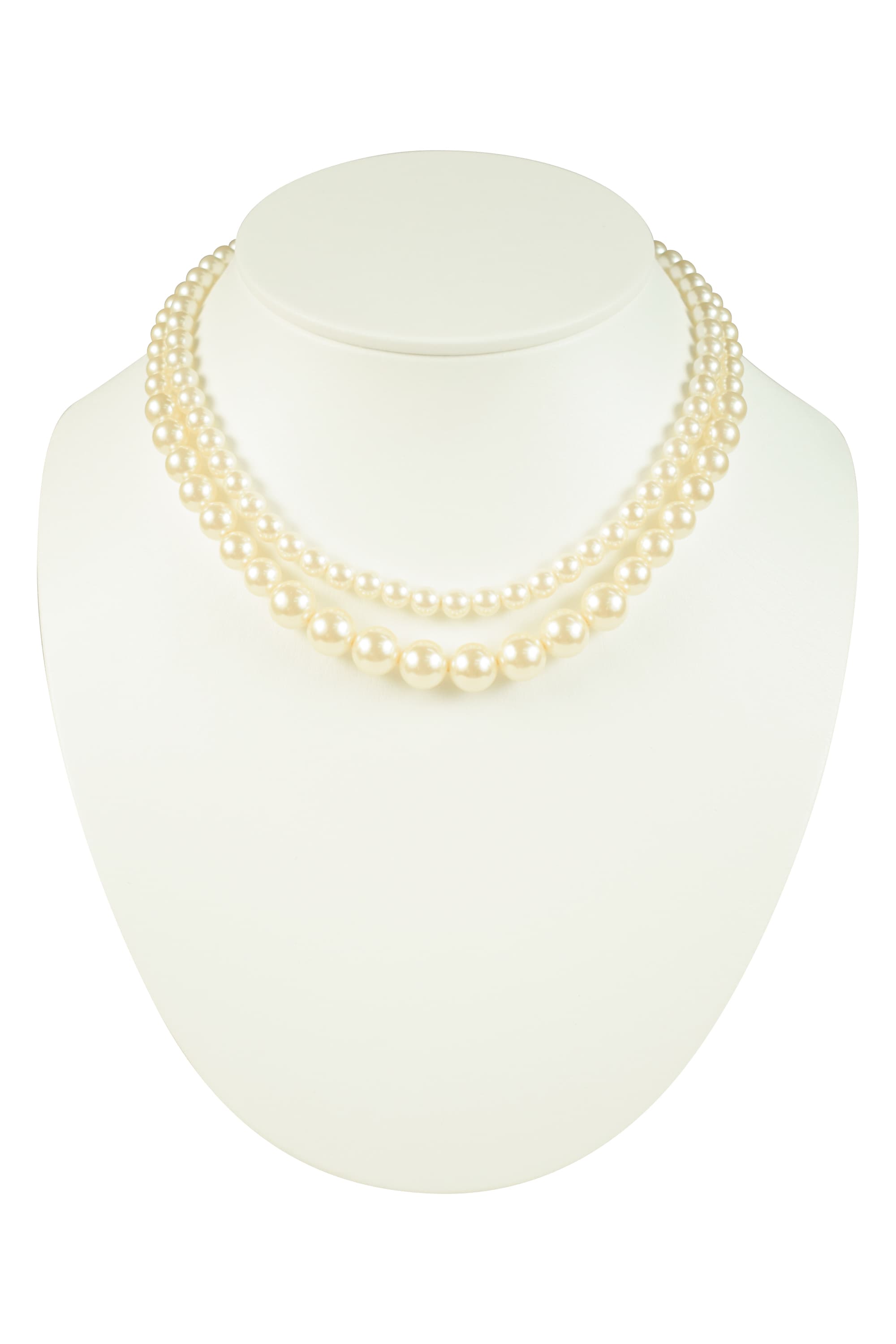 2wayフラワーモチーフパールネックレス