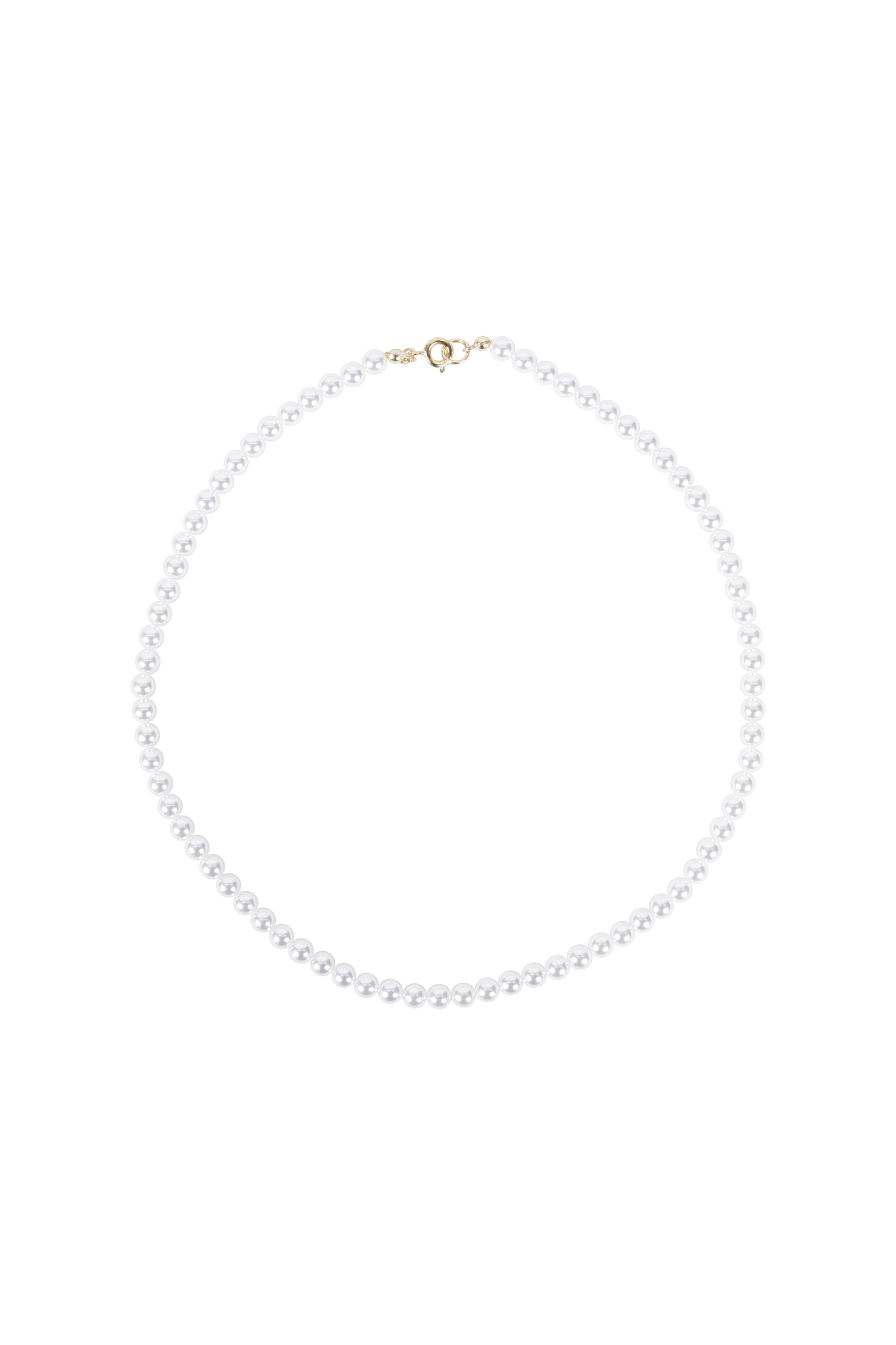 小粒パールチェーンマルチウェイゴールドネックレス