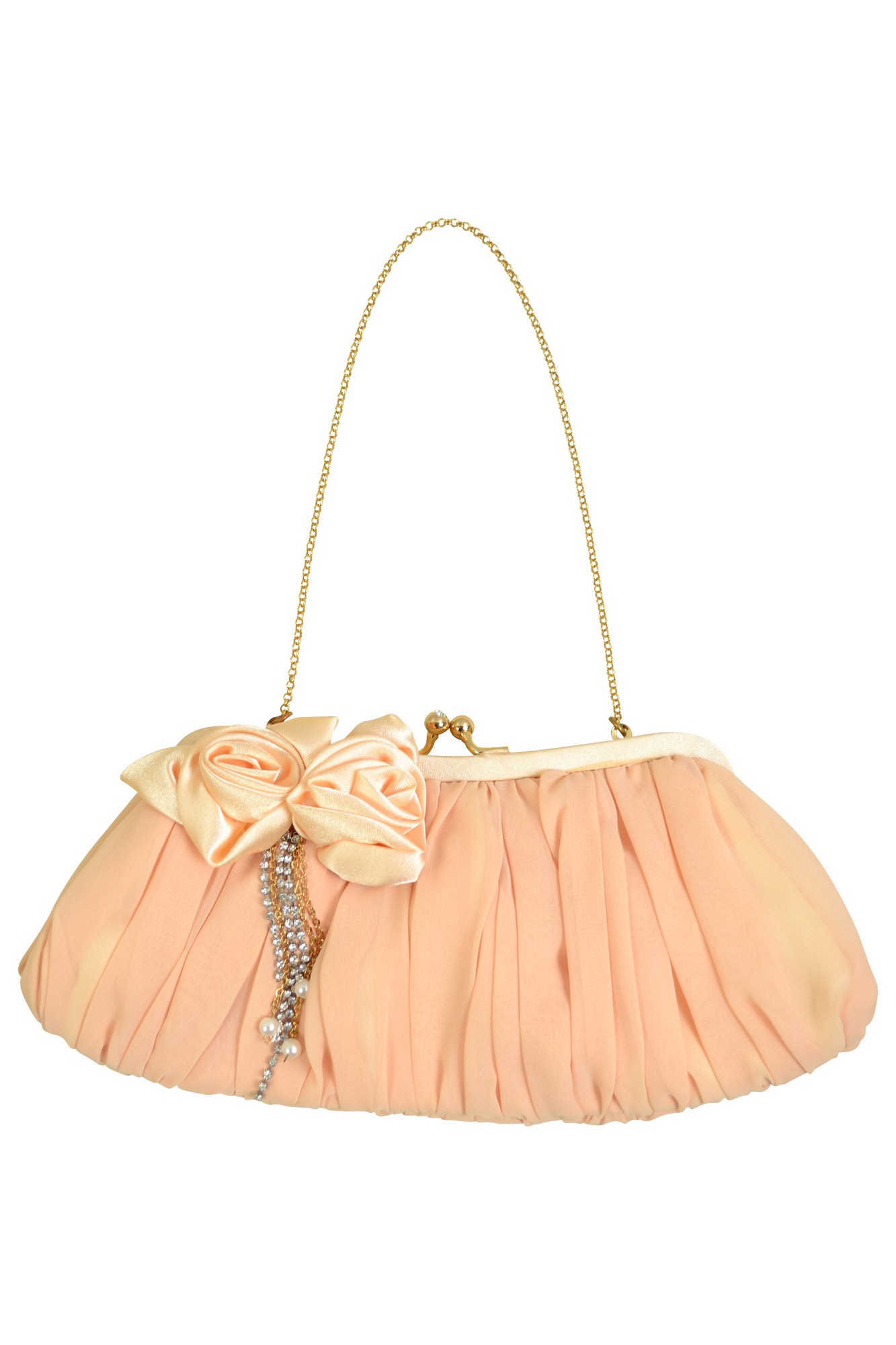 ライトオレンジミニバッグ