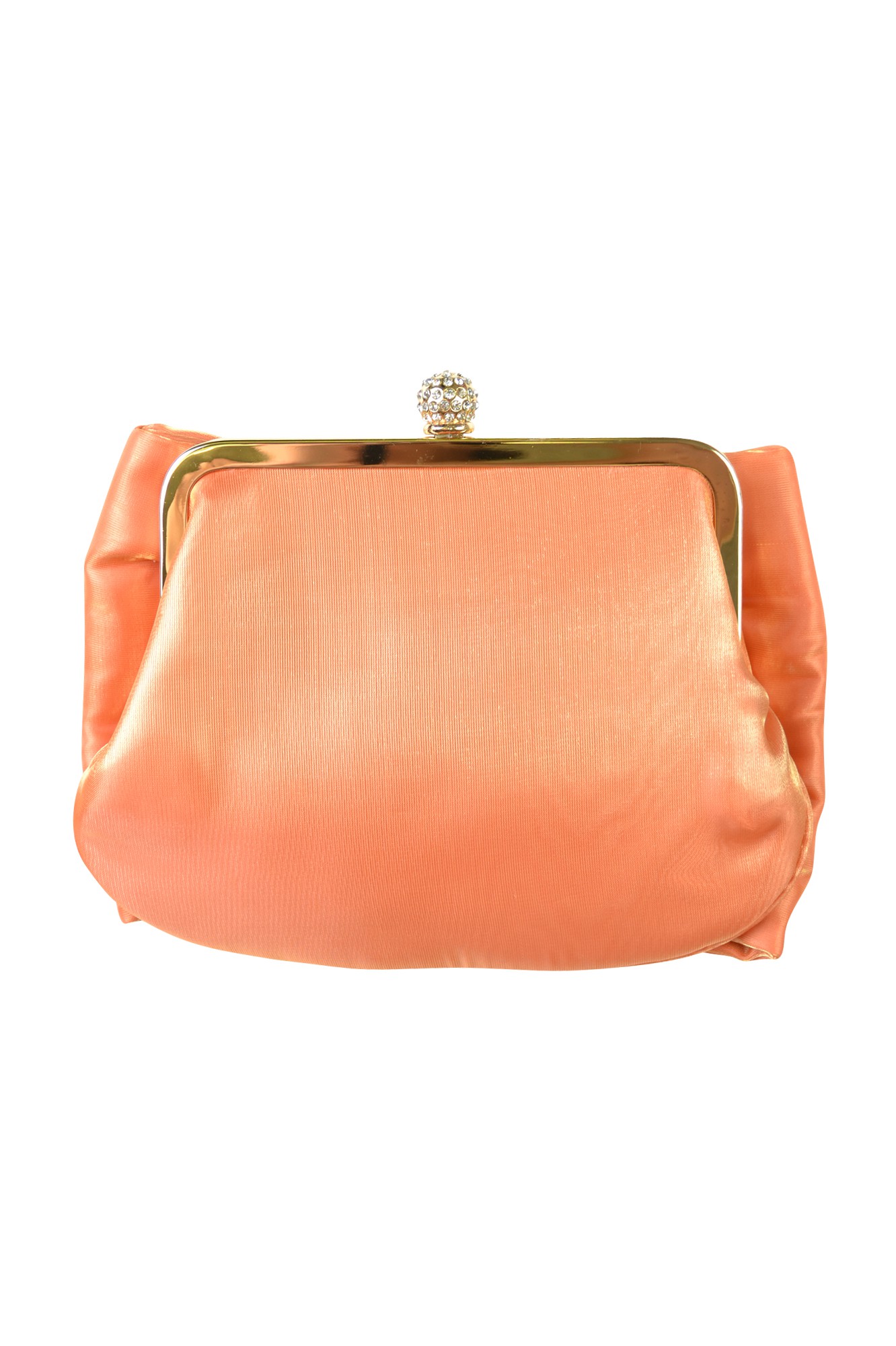 オレンジリボンモチーフバッグ