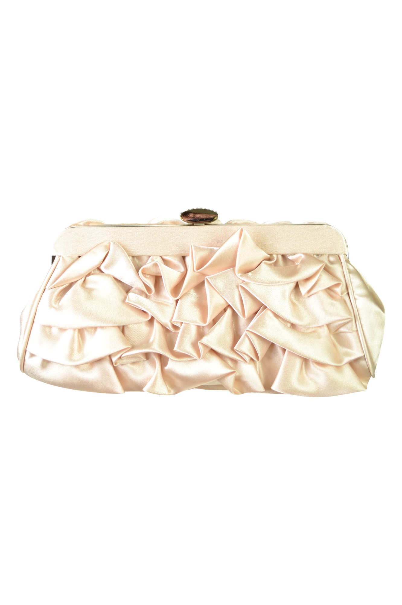 シャンパンバラコサージュバッグ