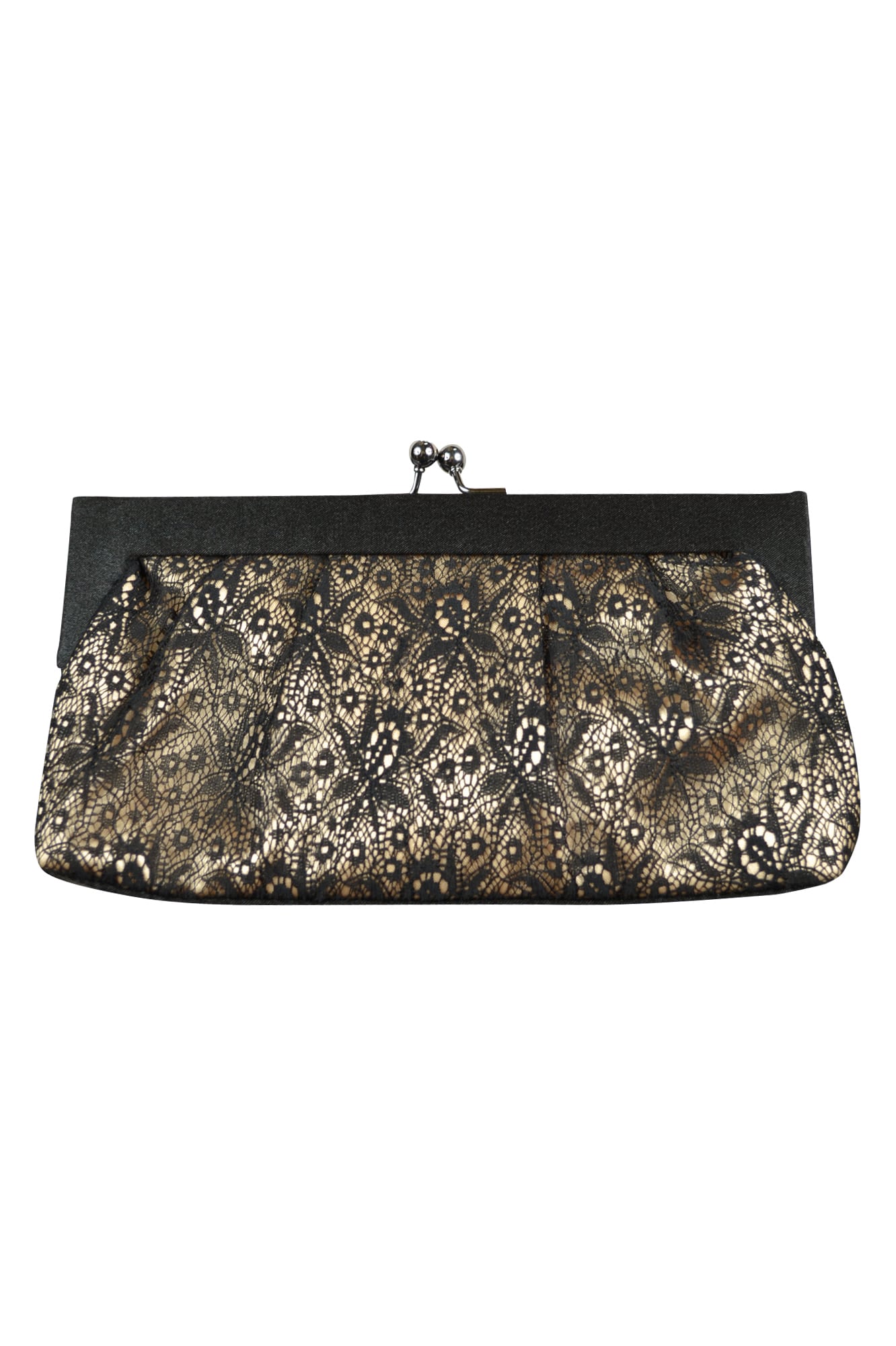 ブラックレースバッグ