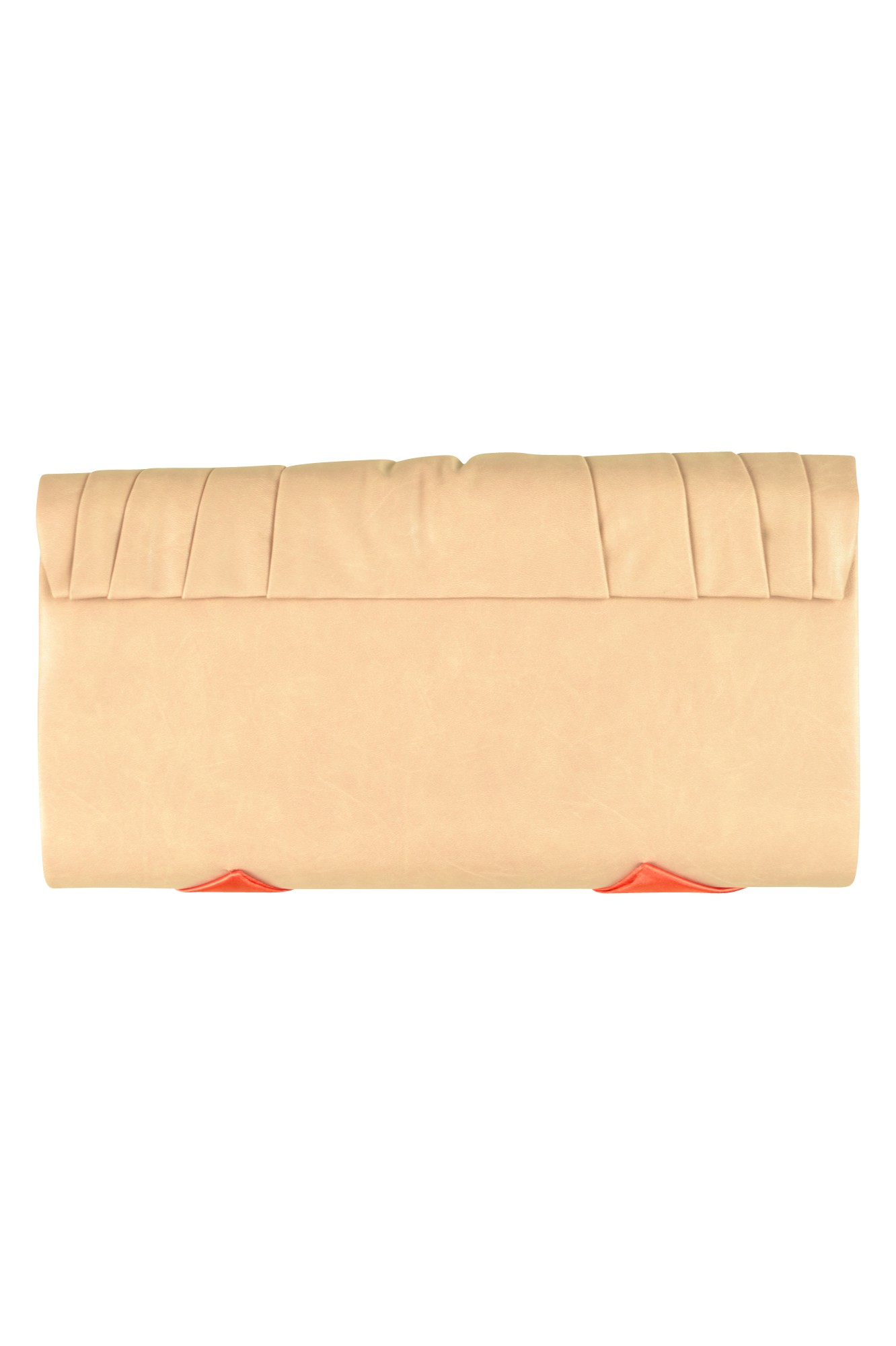 レザー調ビッグリボンクラッチ