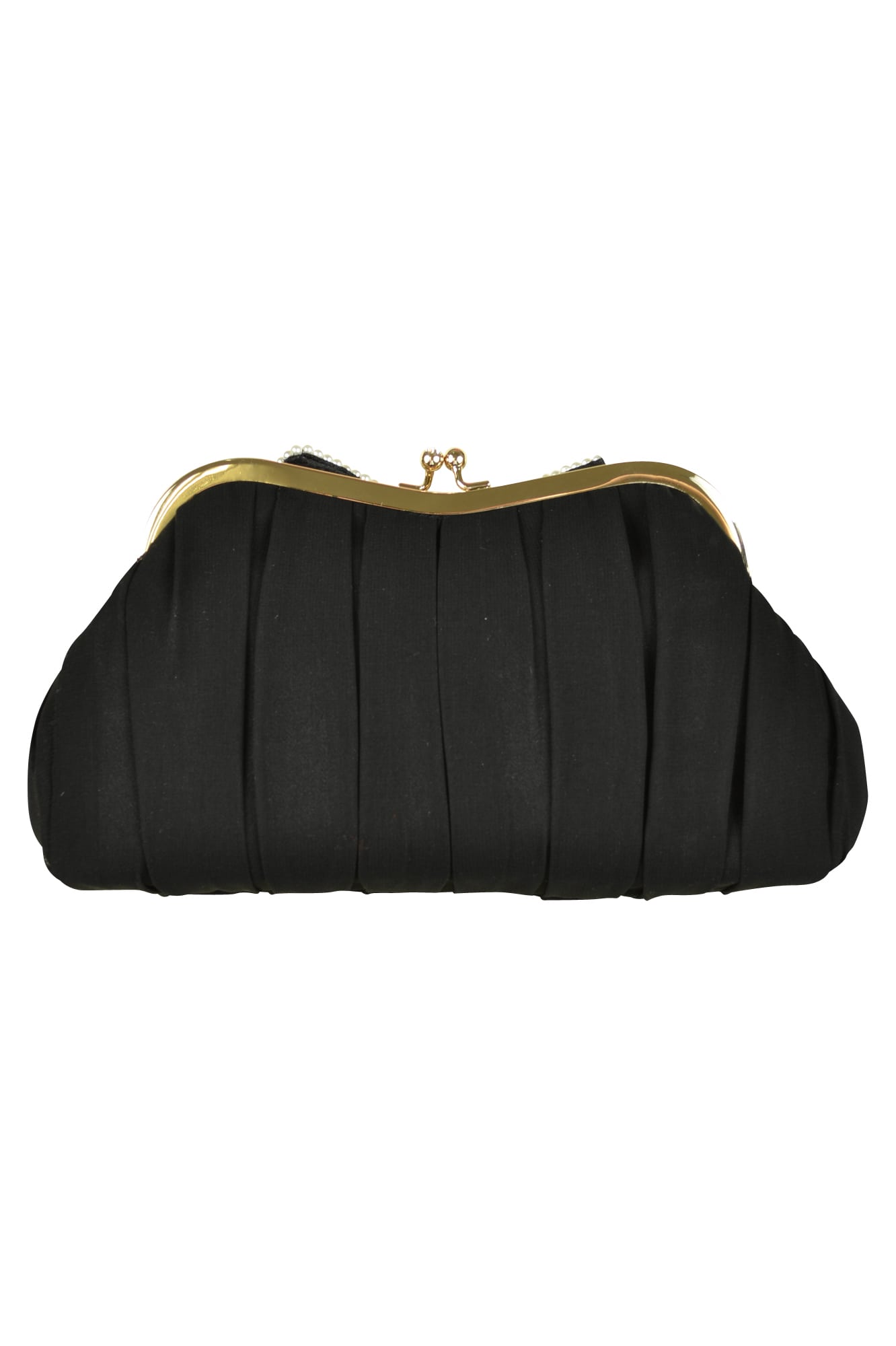 パールリボンブラックバッグ