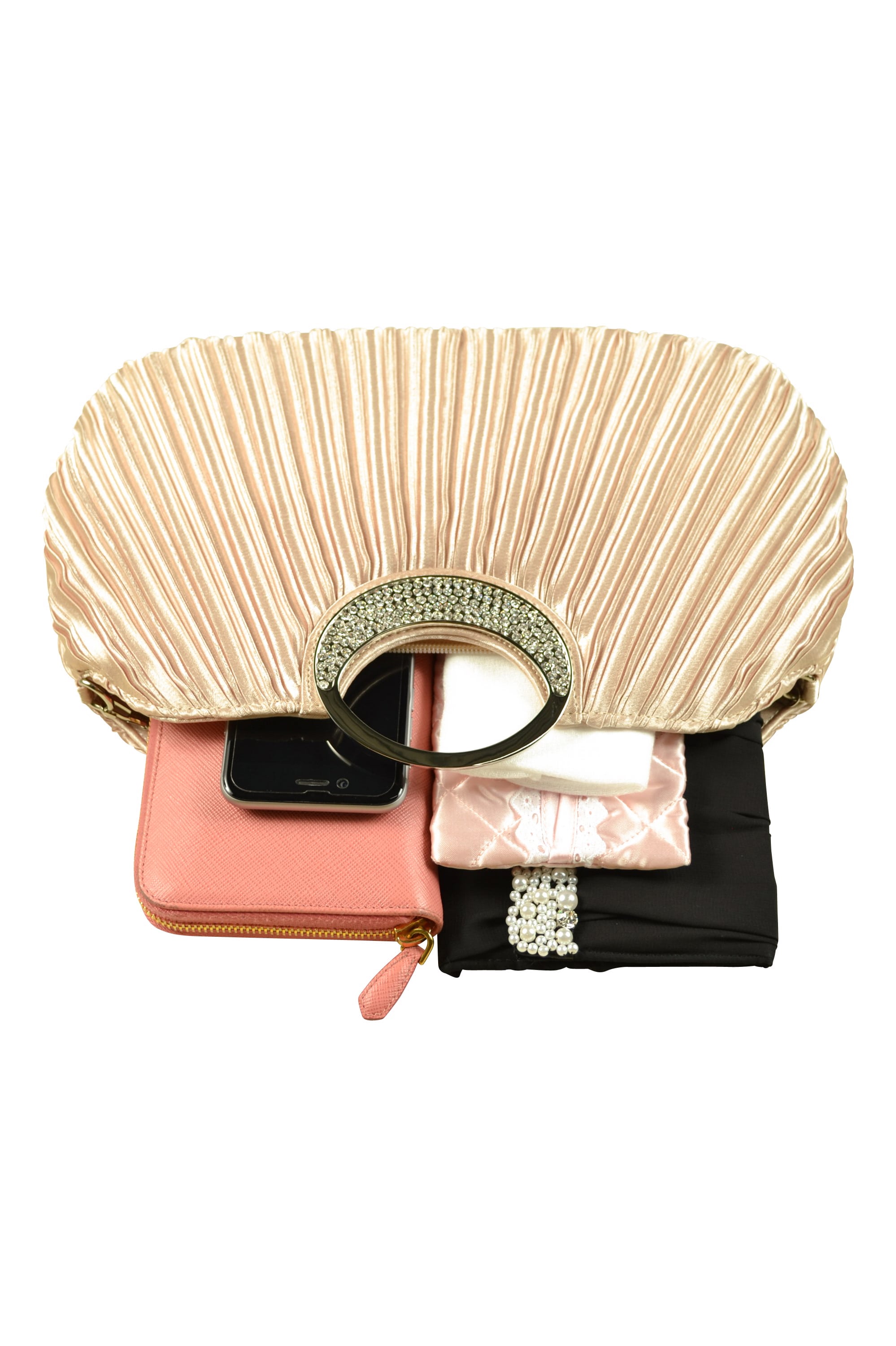 持ち手付きシャンパンバッグ