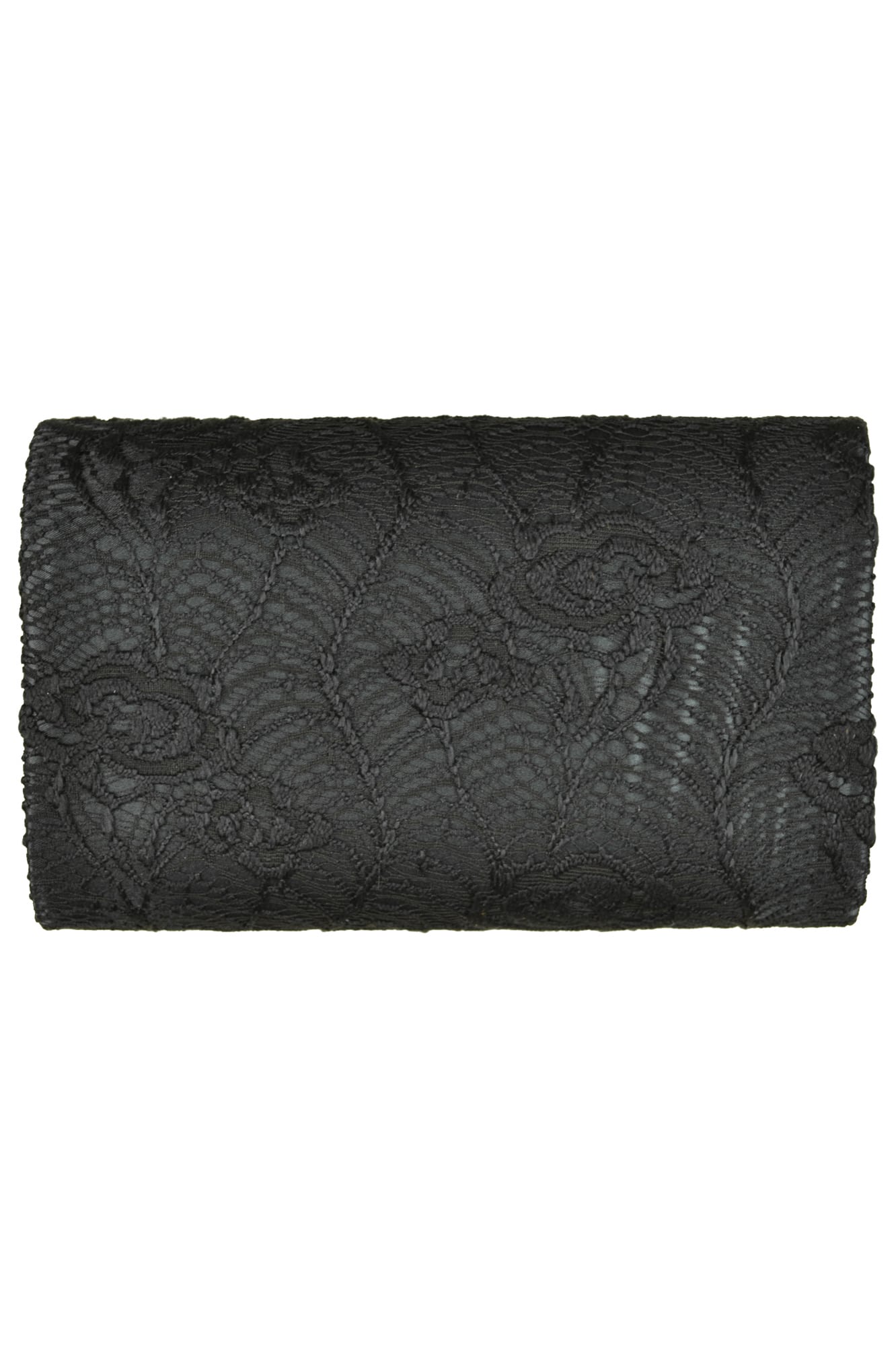 パールビジュブラックレースバッグ